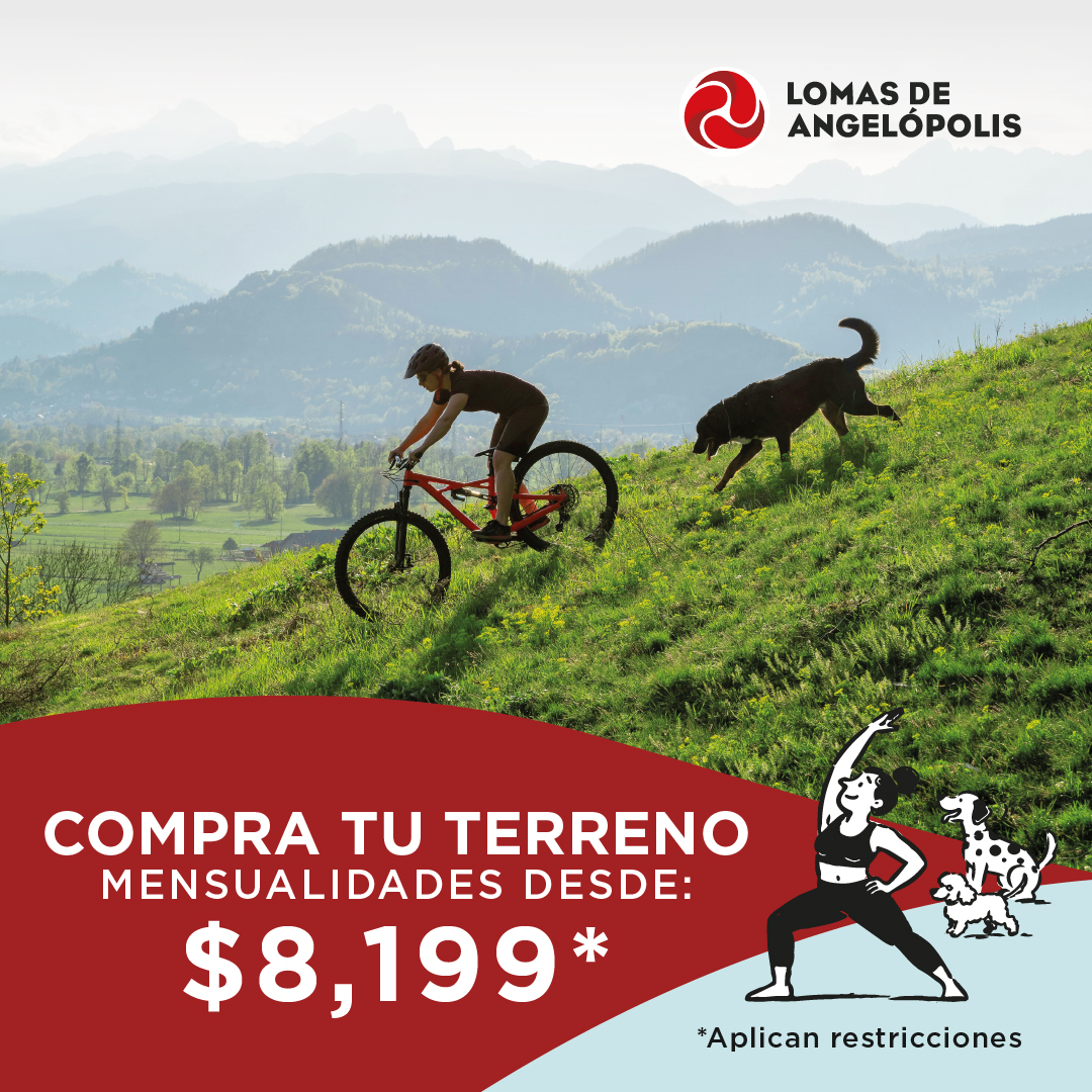 Lomas de Angelópolis Facebook ad: Terrenos en venta en Puebla