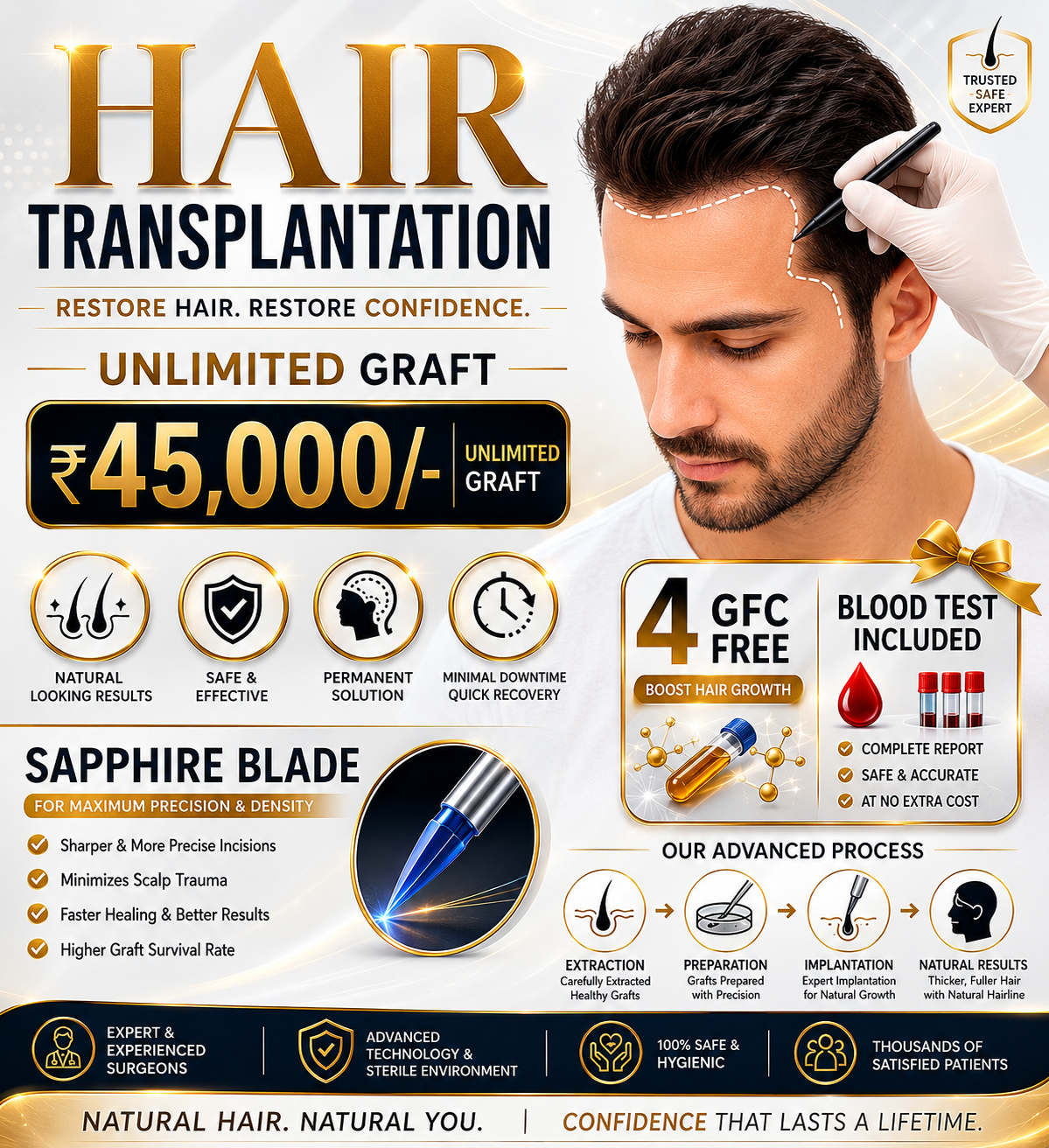 Lifero Skin & Hair Clinic 2024 Facebook ad: Chat with us
