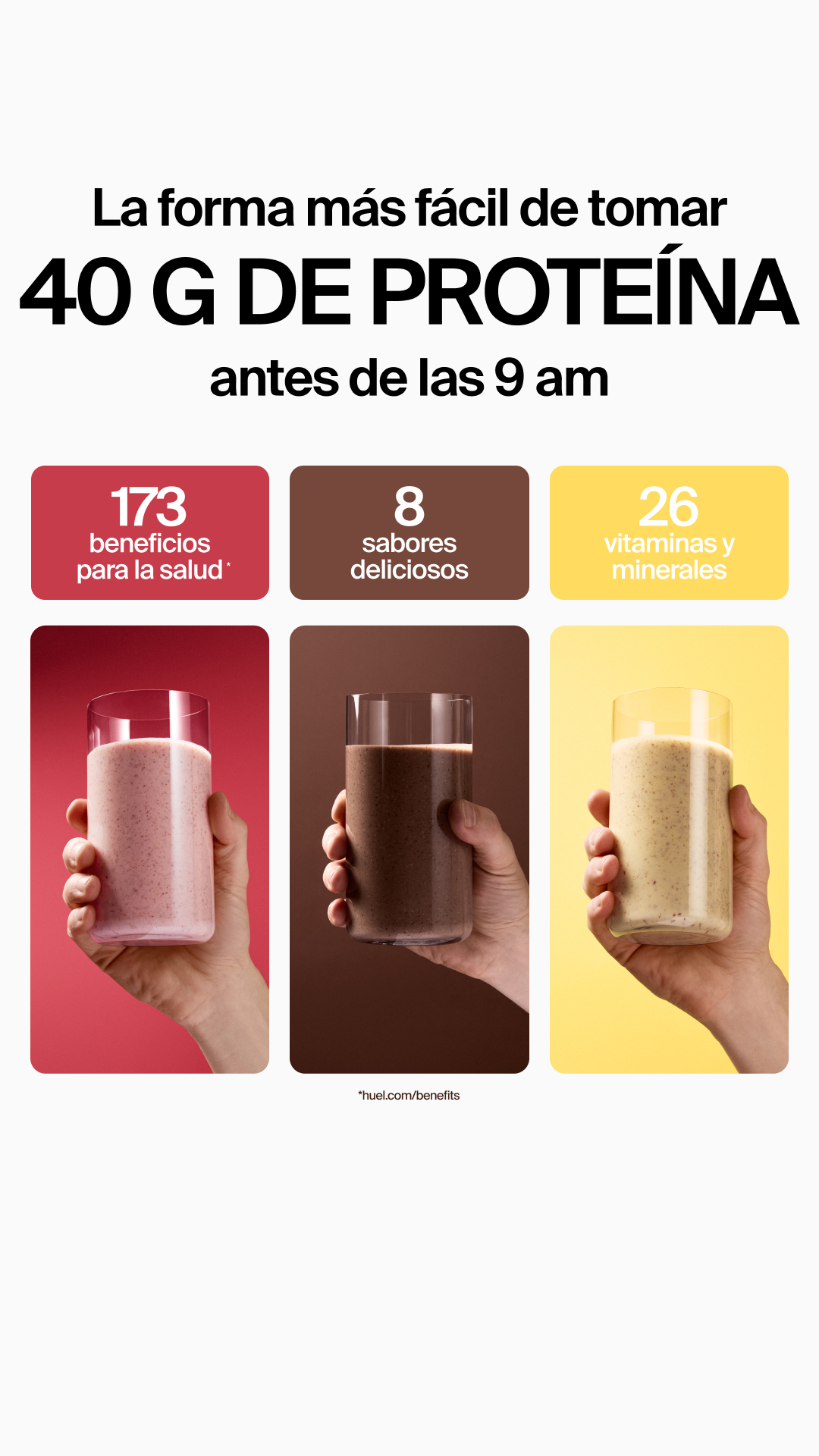 Huel Facebook ad