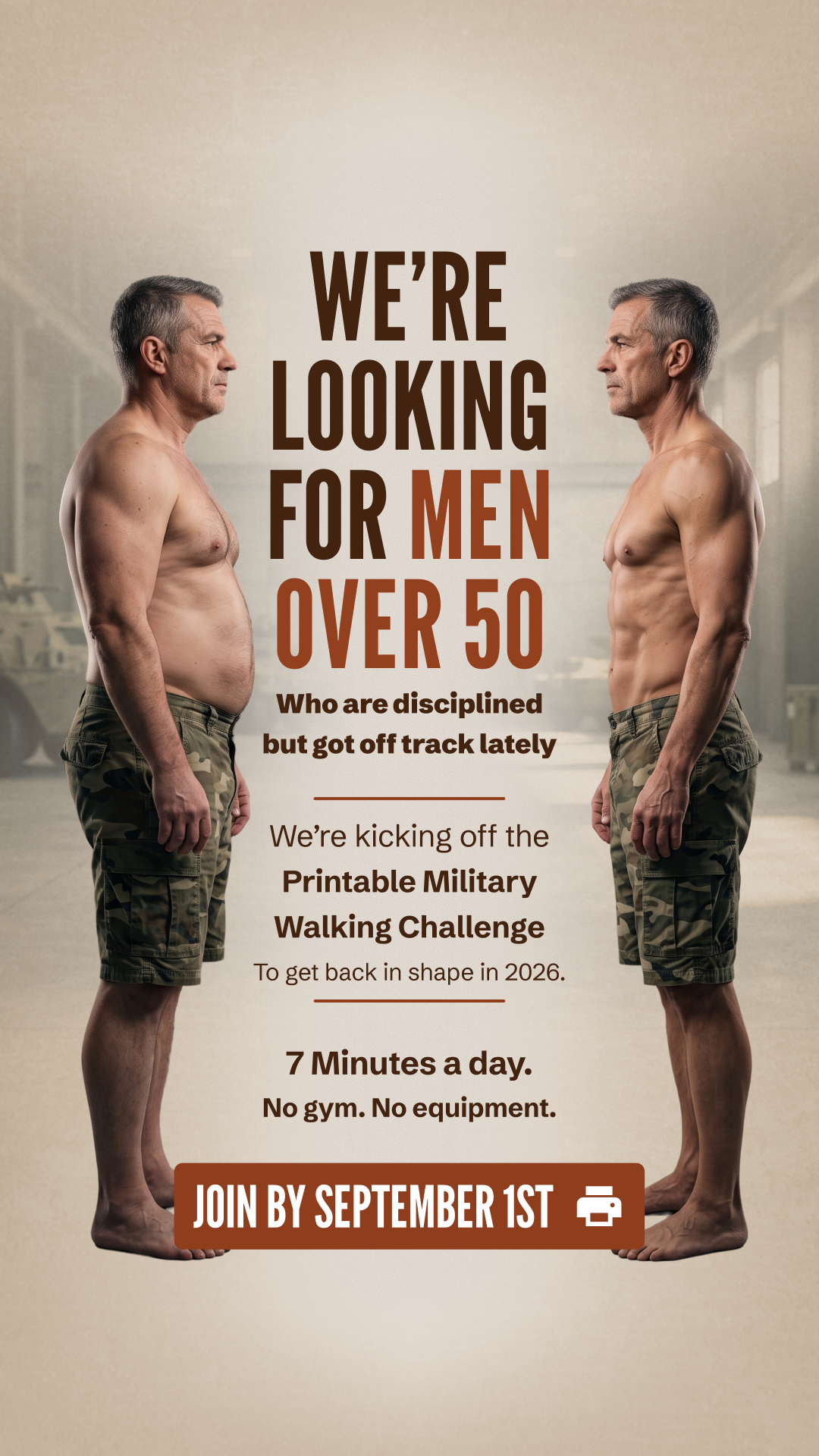 WalkFit Daily Walking Plan Facebook ad