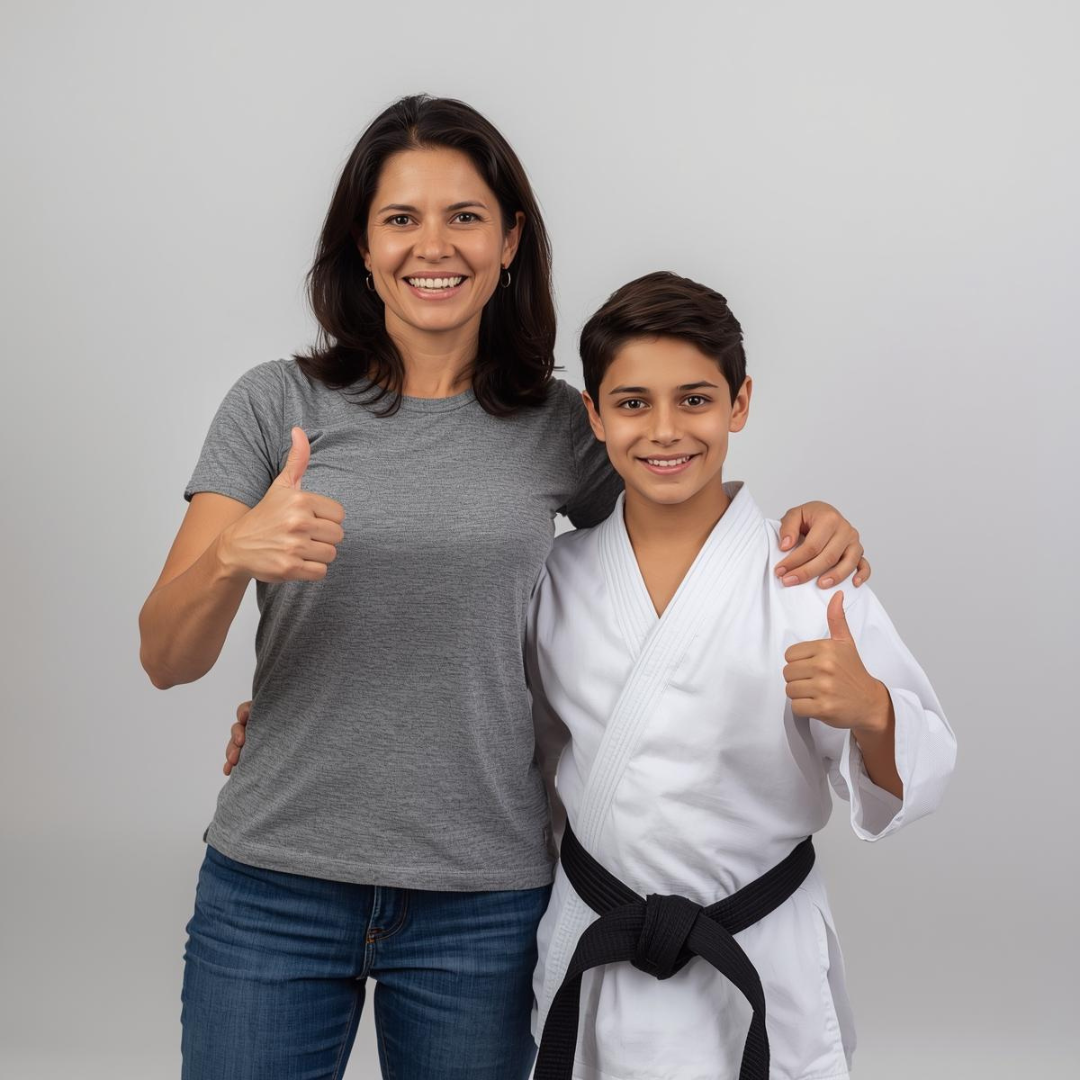 American Taekwondo Center Facebook ad: ¡Despega a tus hijos de las pantallas!