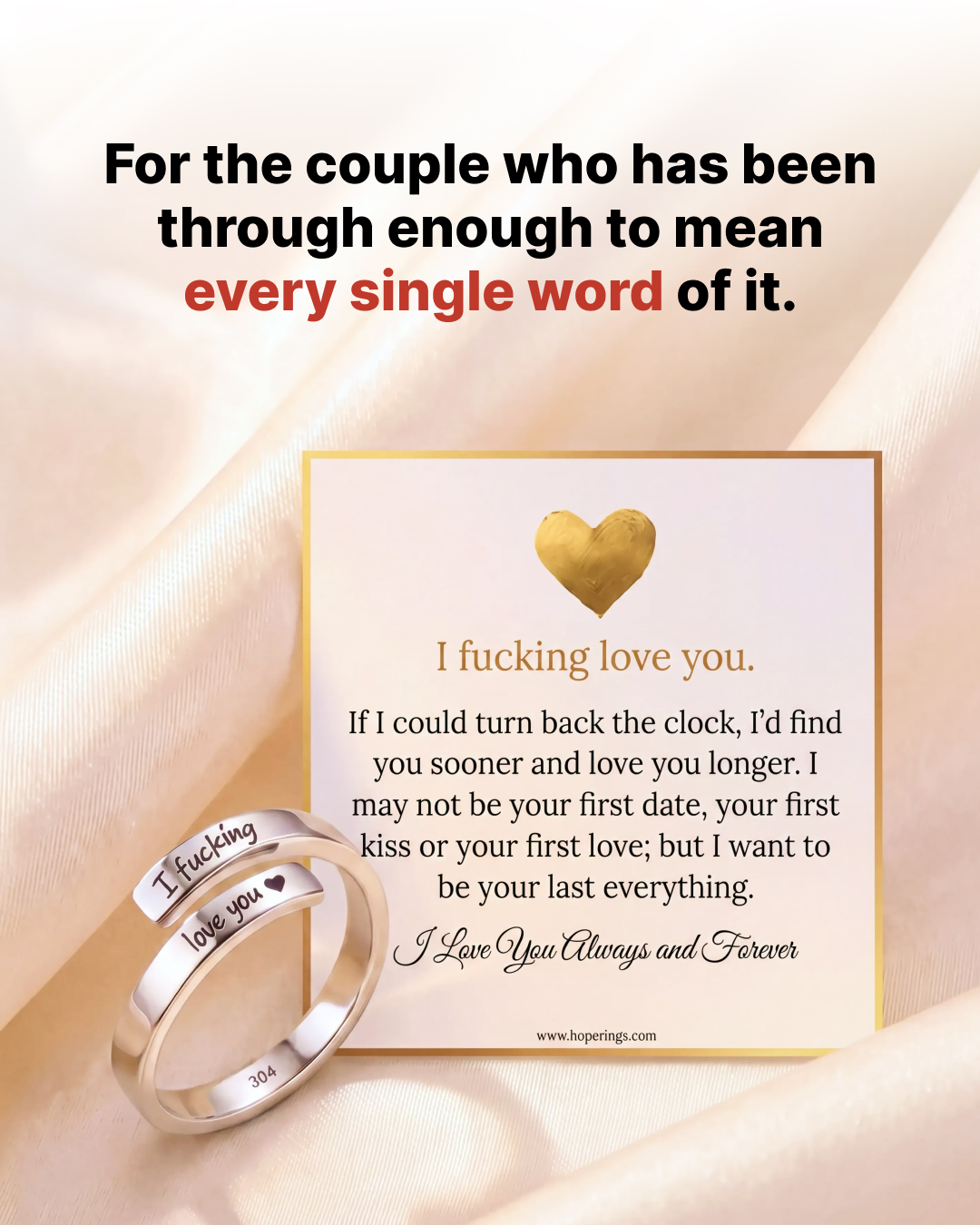 Hope Rings Facebook ad