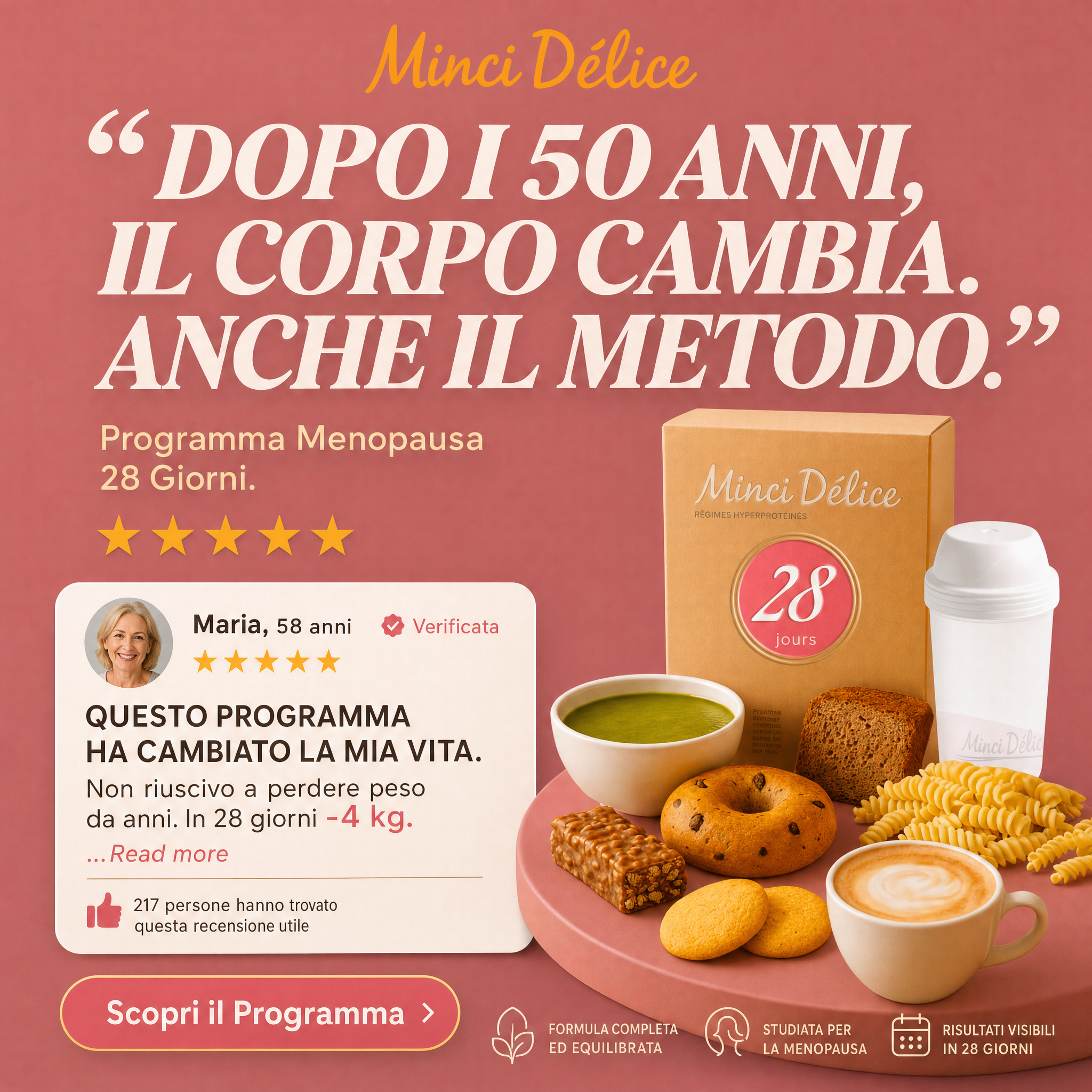 MinciDélice Italia Facebook ad