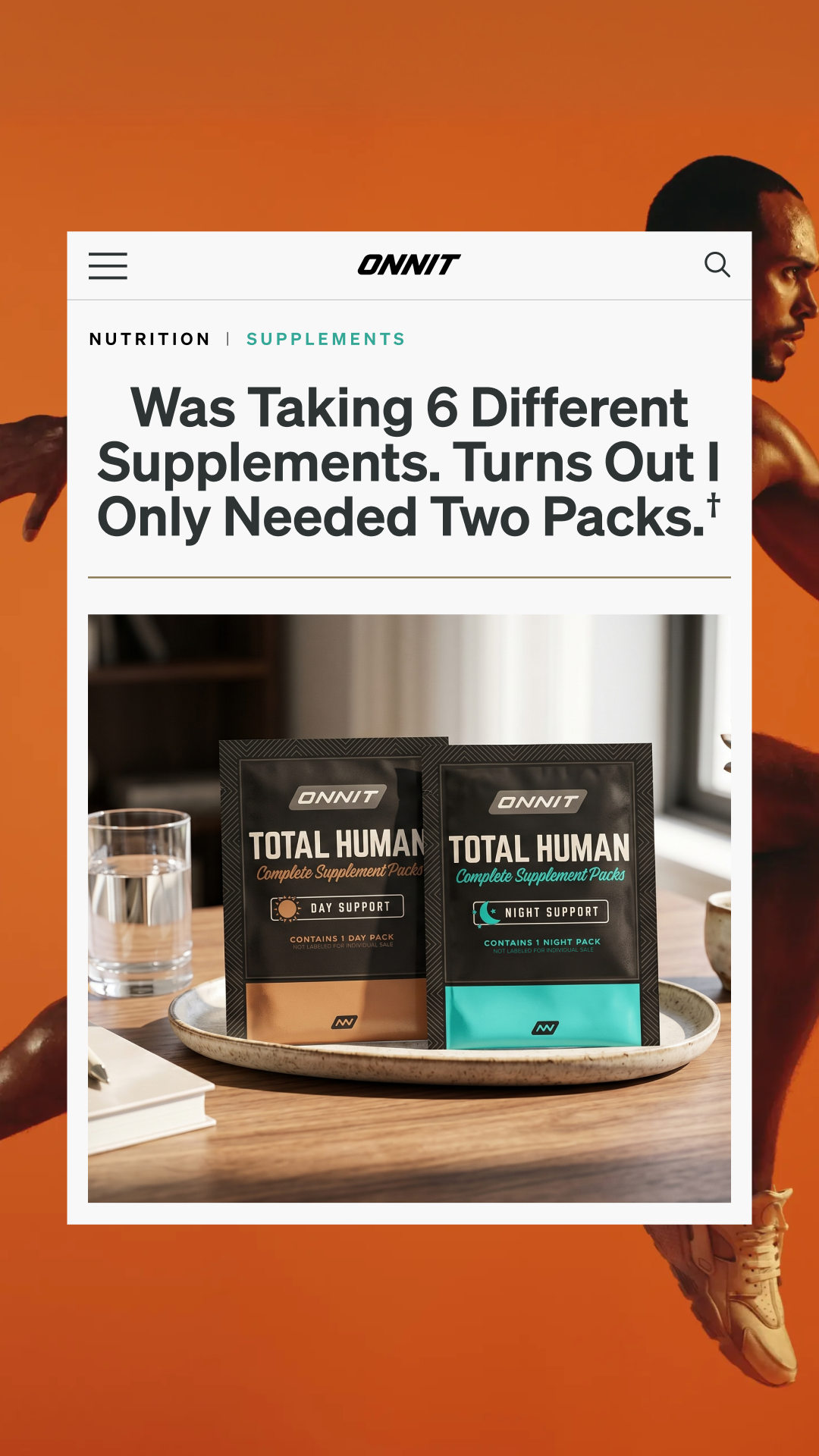 Onnit Facebook ad
