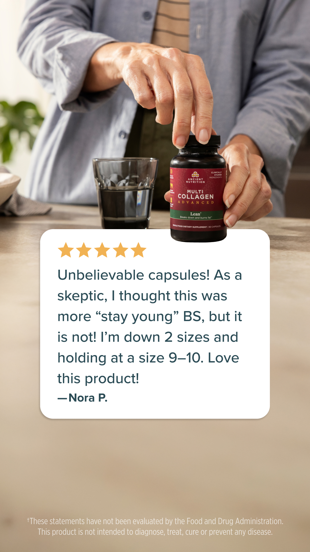 Ancient Nutrition Facebook ad