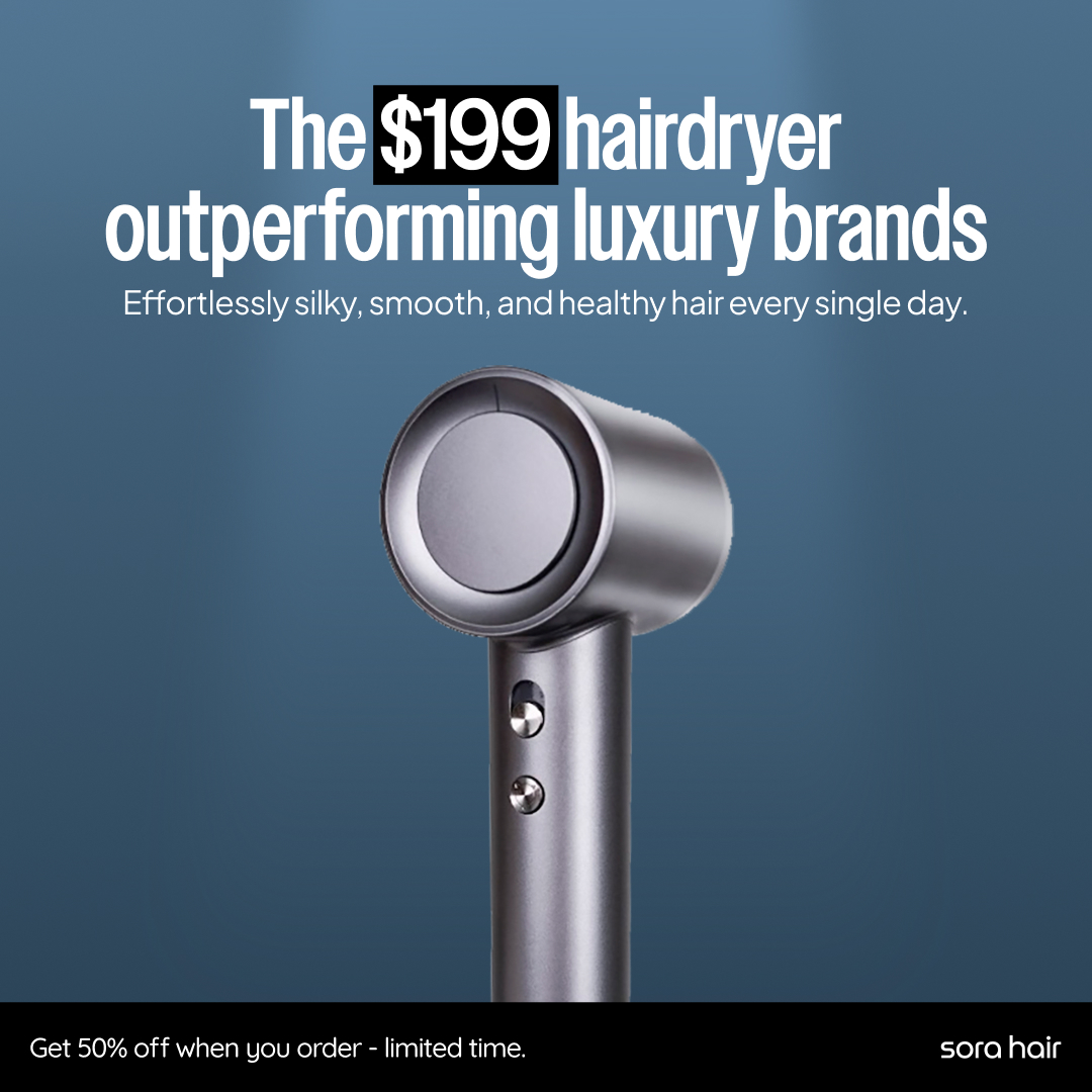 Sora Hair Facebook ad
