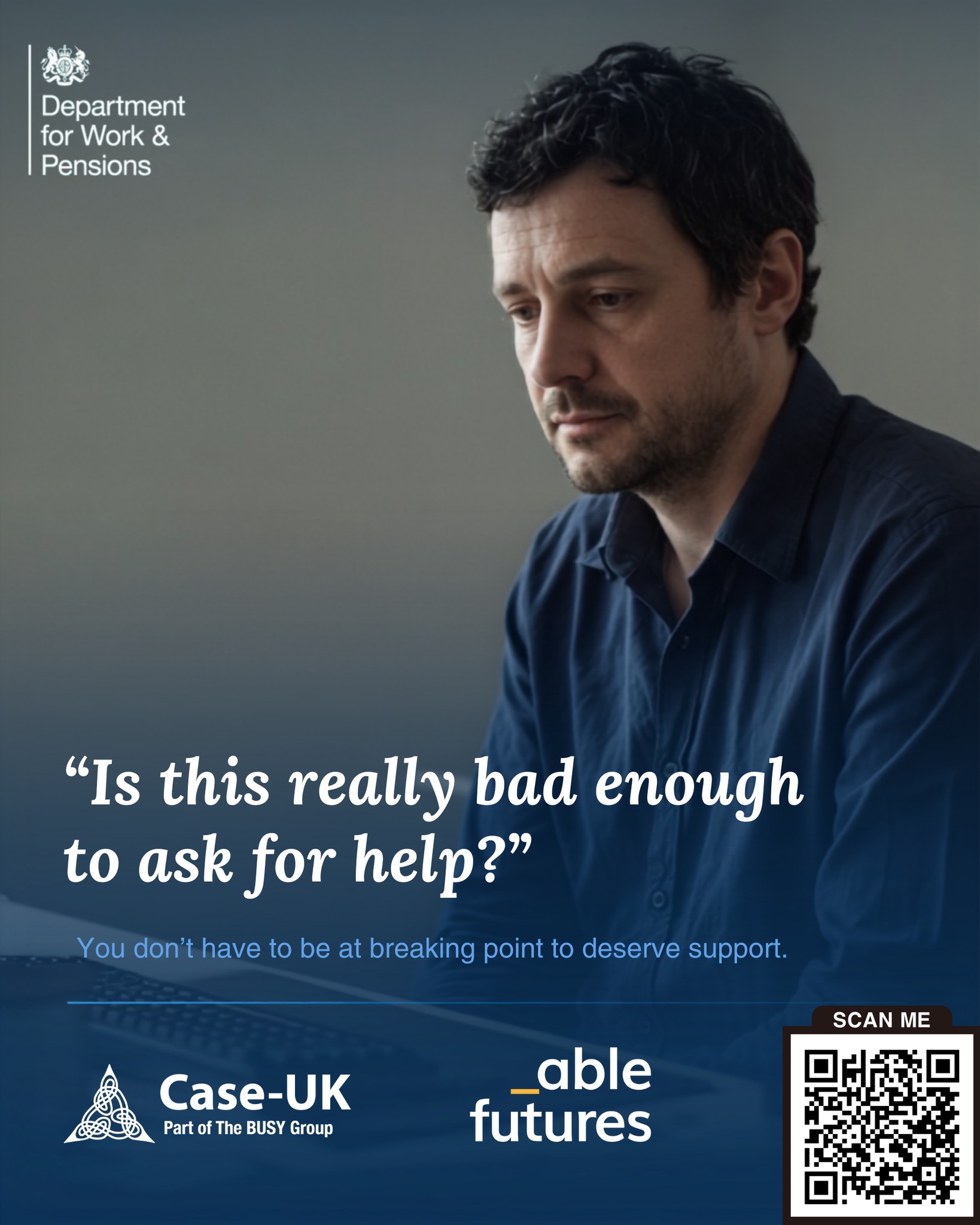 Case-UK Facebook ad: Cost-Free Mental Health Support at Work | Access to Work…