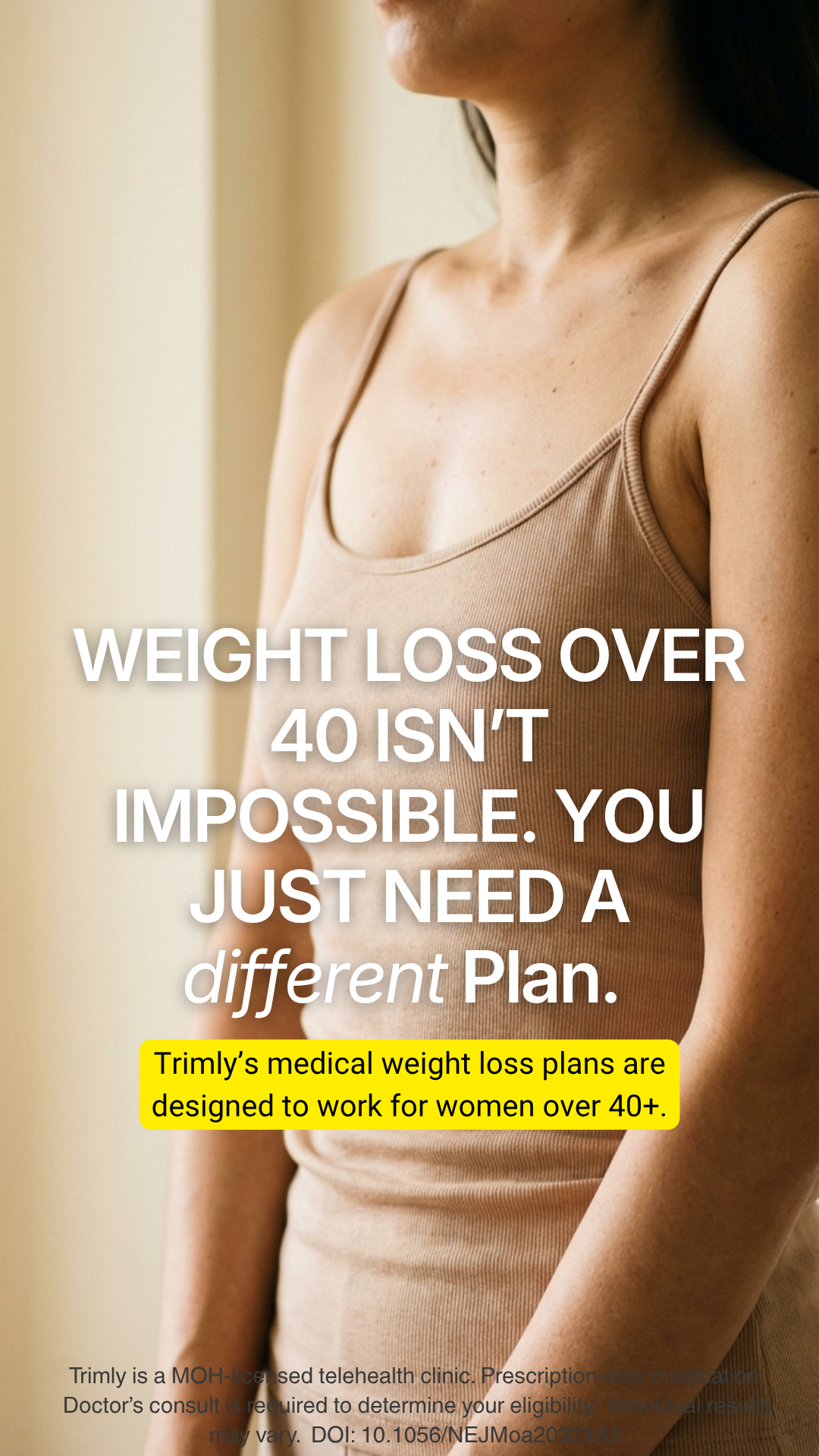 Trimly Facebook ad