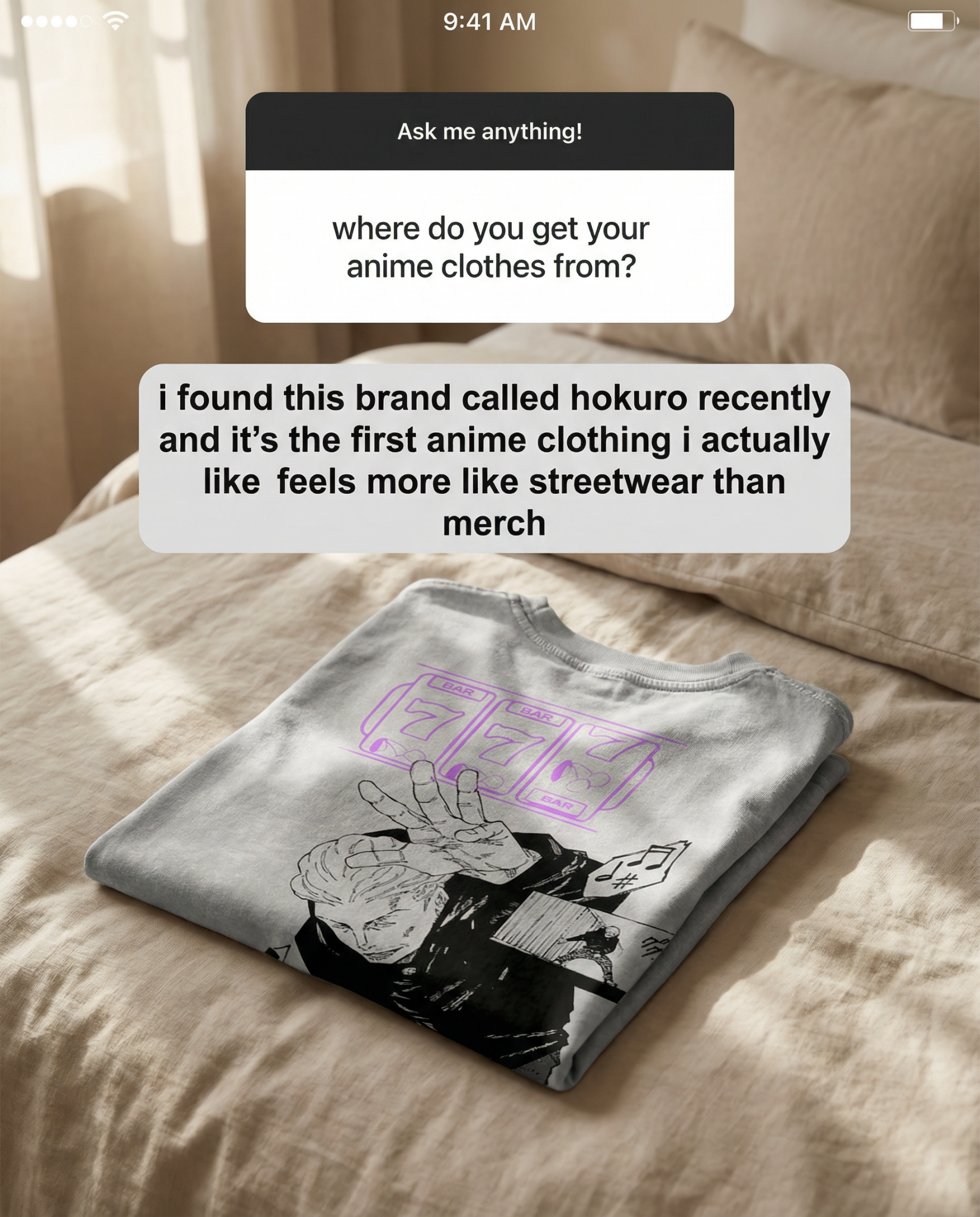 Hokuro Facebook ad