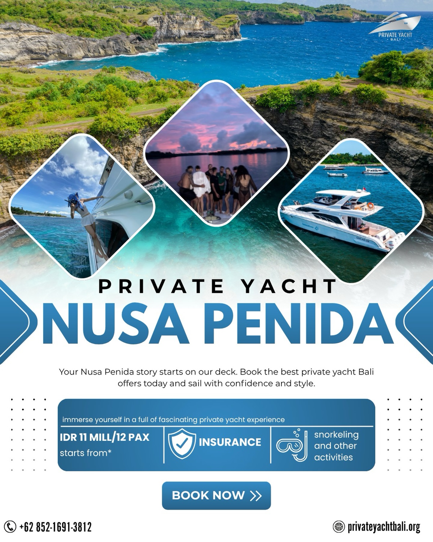 Private Yacht Bali Facebook ad