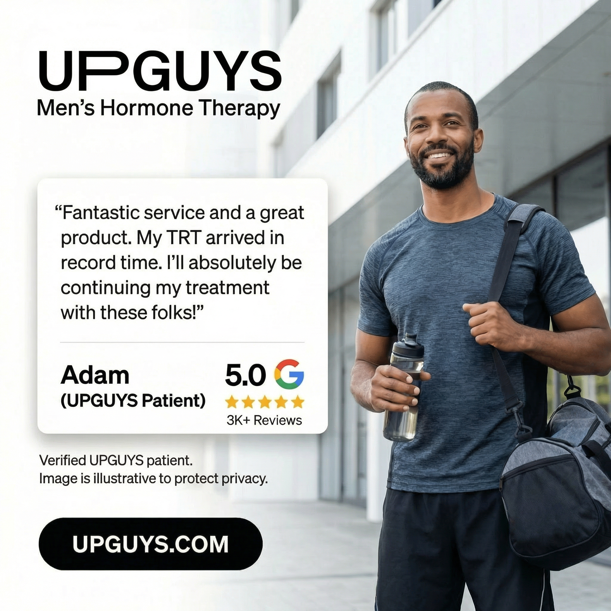Upguyshealth Facebook ad