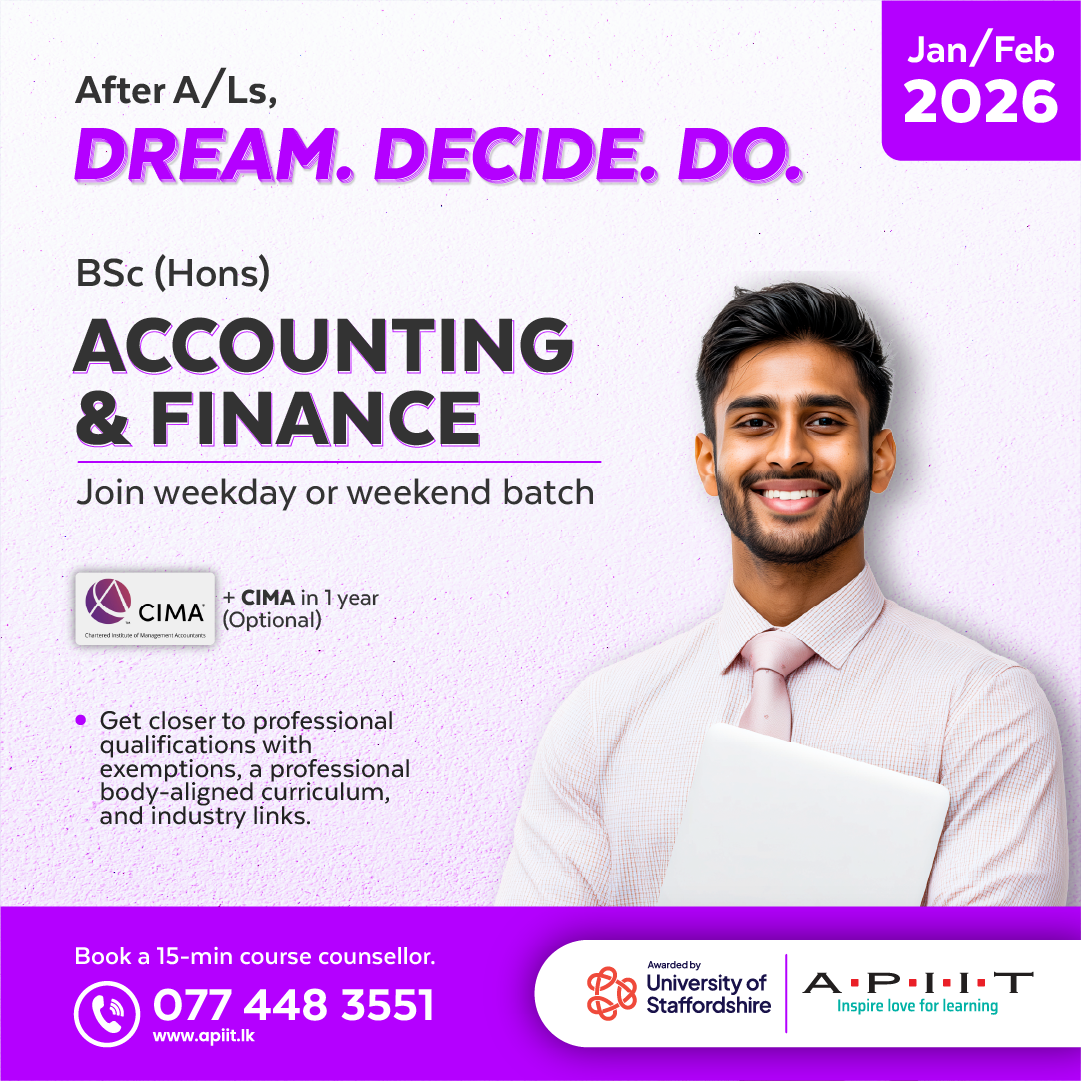 APIIT Sri Lanka Facebook ad