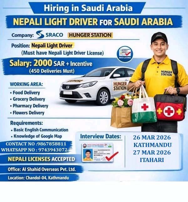 Al shahid Oversease Facebook ad: Demand For Saudi Arabia.