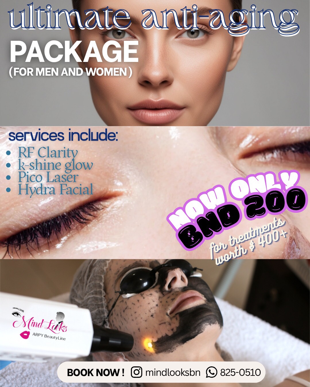 Mindlooks beautyline - SEMI Permanent Makeup & Beauty Products Facebook ad