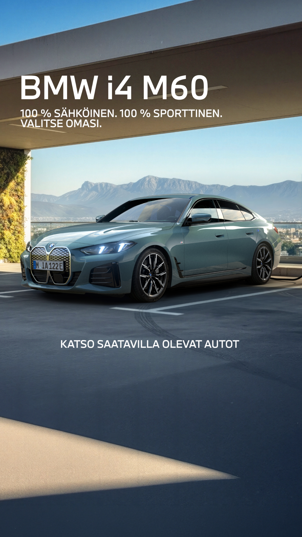 BMW Suomi Facebook ad from May 8, 2026