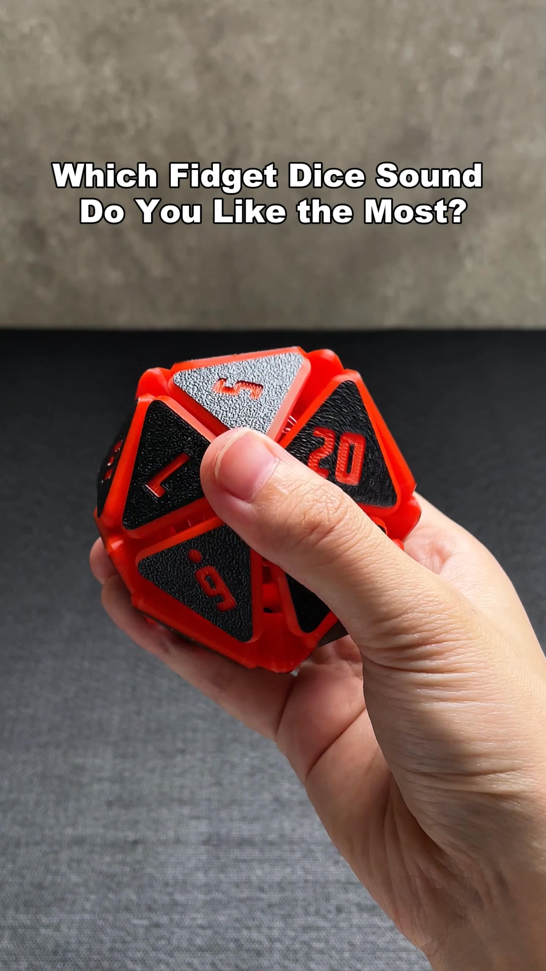 Doldols Facebook ad: DND 3d Printing Squishable D20, Fidget Toy, Desk Toy…