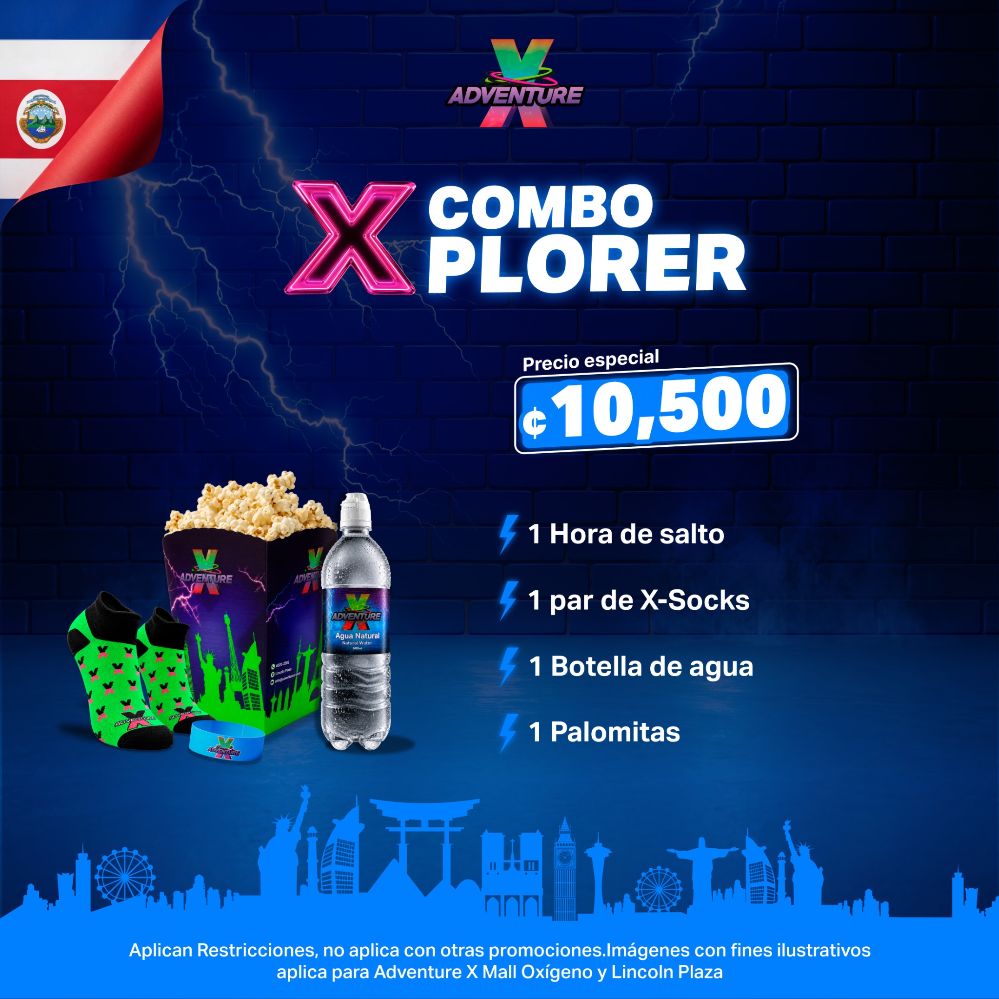 Adventure X Costa Rica Facebook ad