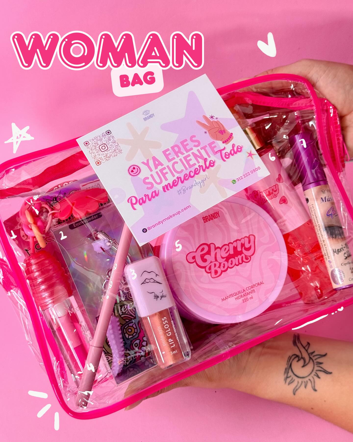 Brandy Makeup Shop Facebook ad: NUEVO LANZAMIENTO