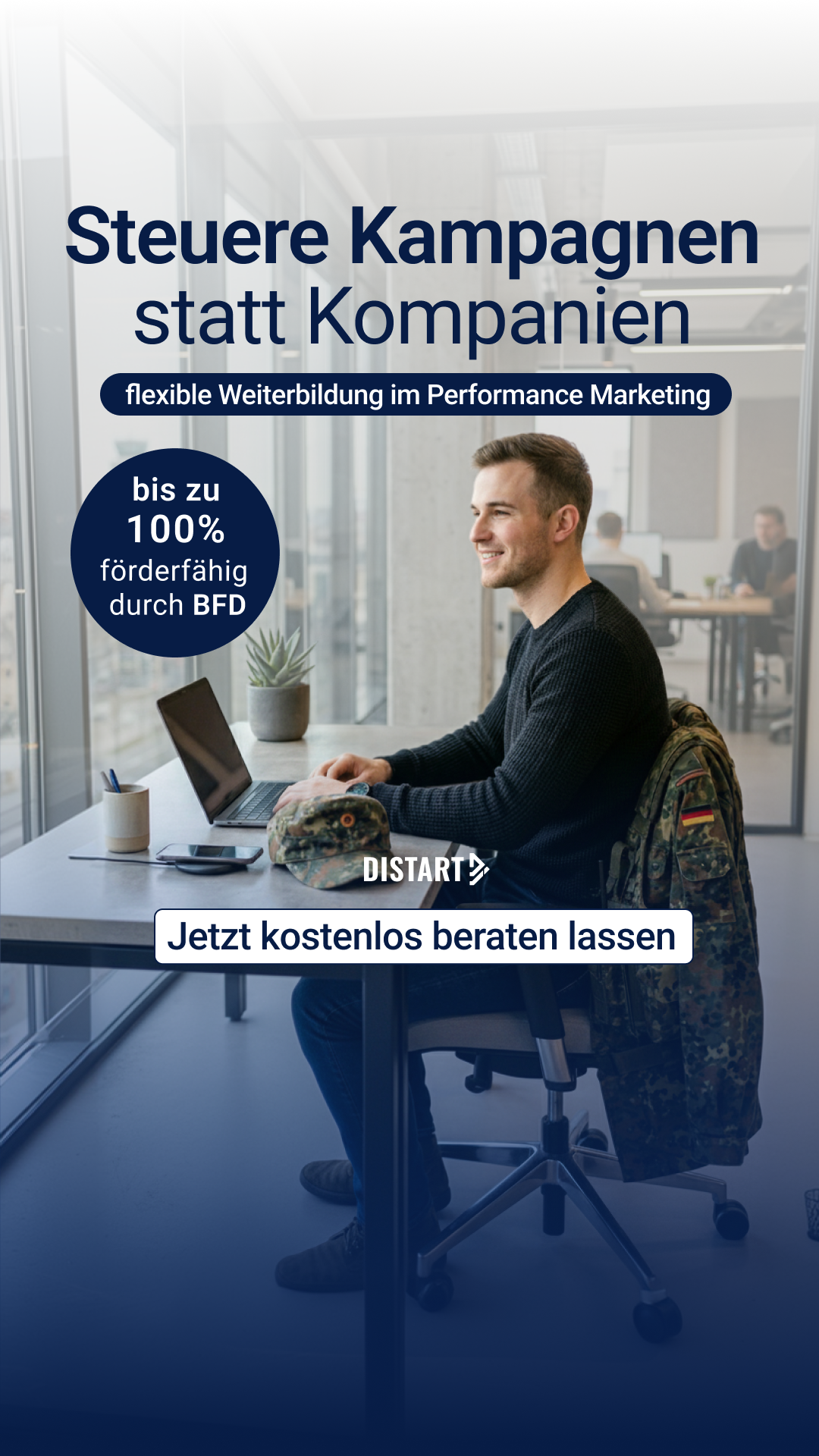 Distart Facebook ad