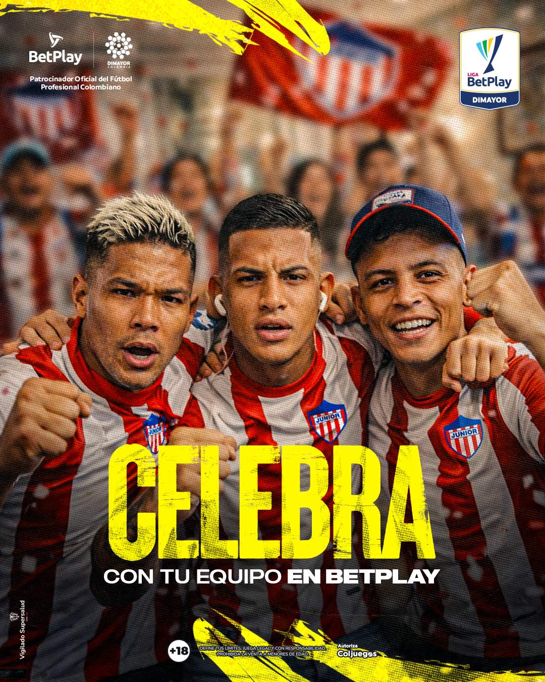 Liga BetPlay Dimayor Facebook ad: Registrate ahora
