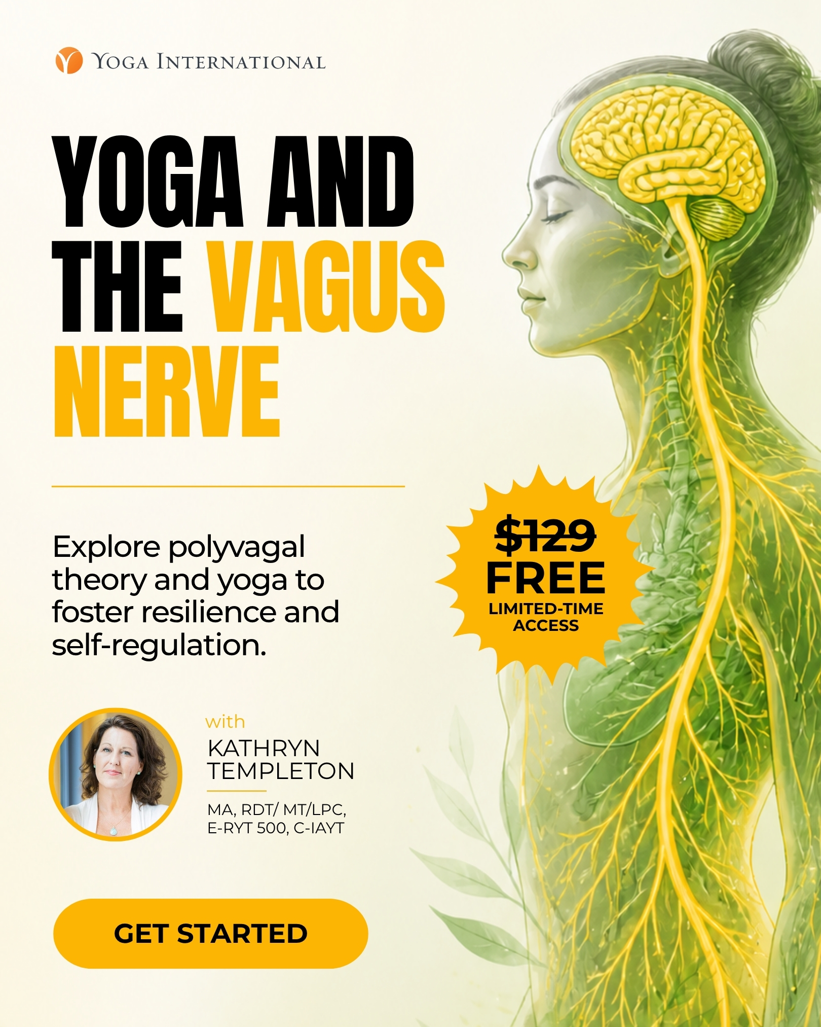 Yoga International Facebook ad