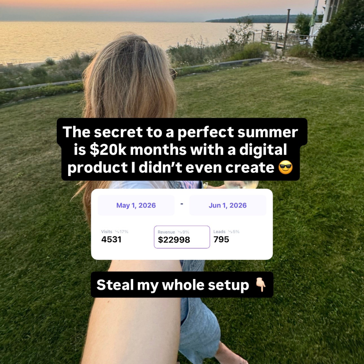 The Invisible Route Facebook ad: Hundreds of sales with my $27 method