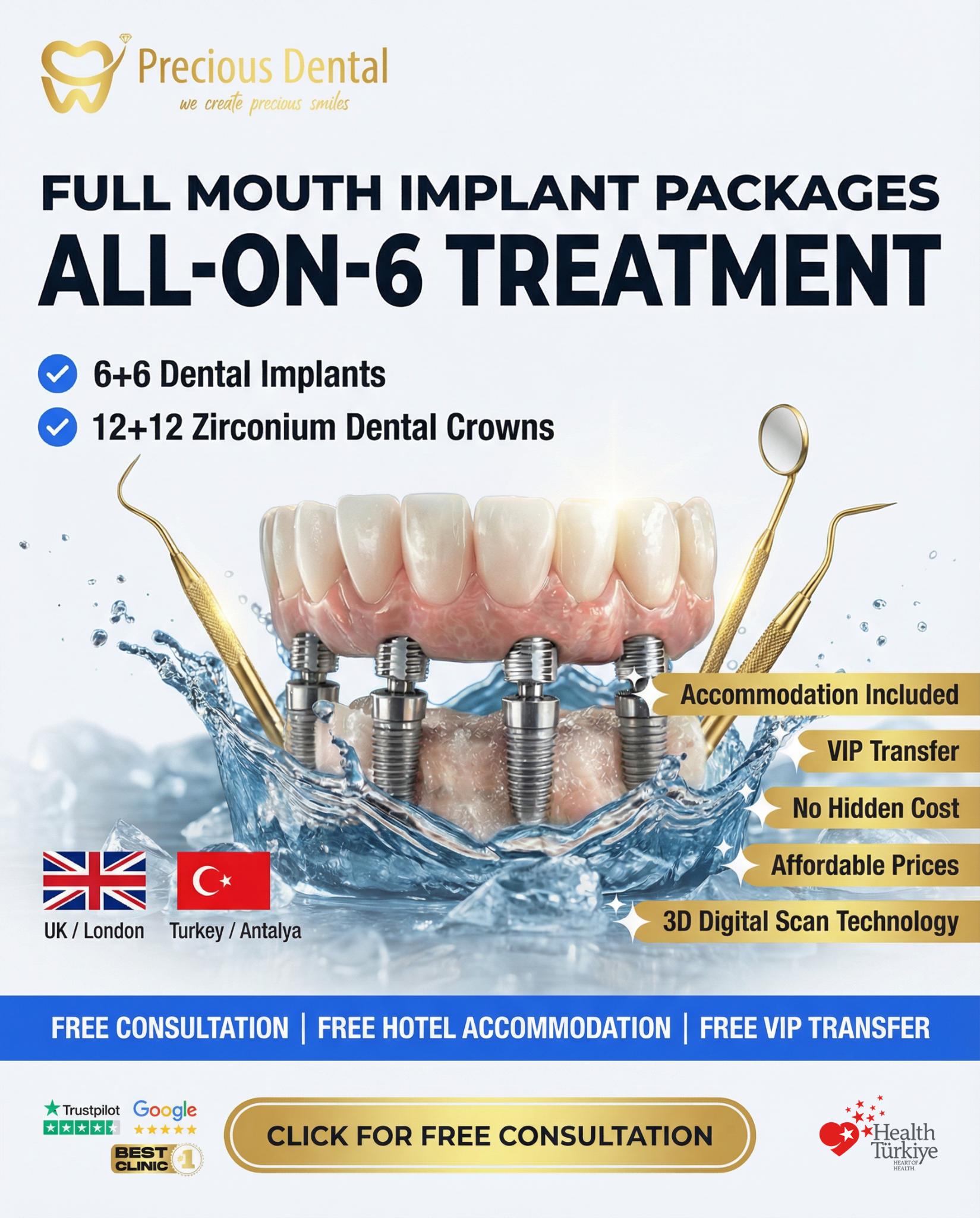 Precious Dent Turkey Facebook ad