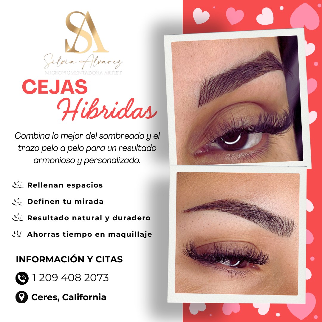 Brows by Silvia Facebook ad: Cejas Híbridas