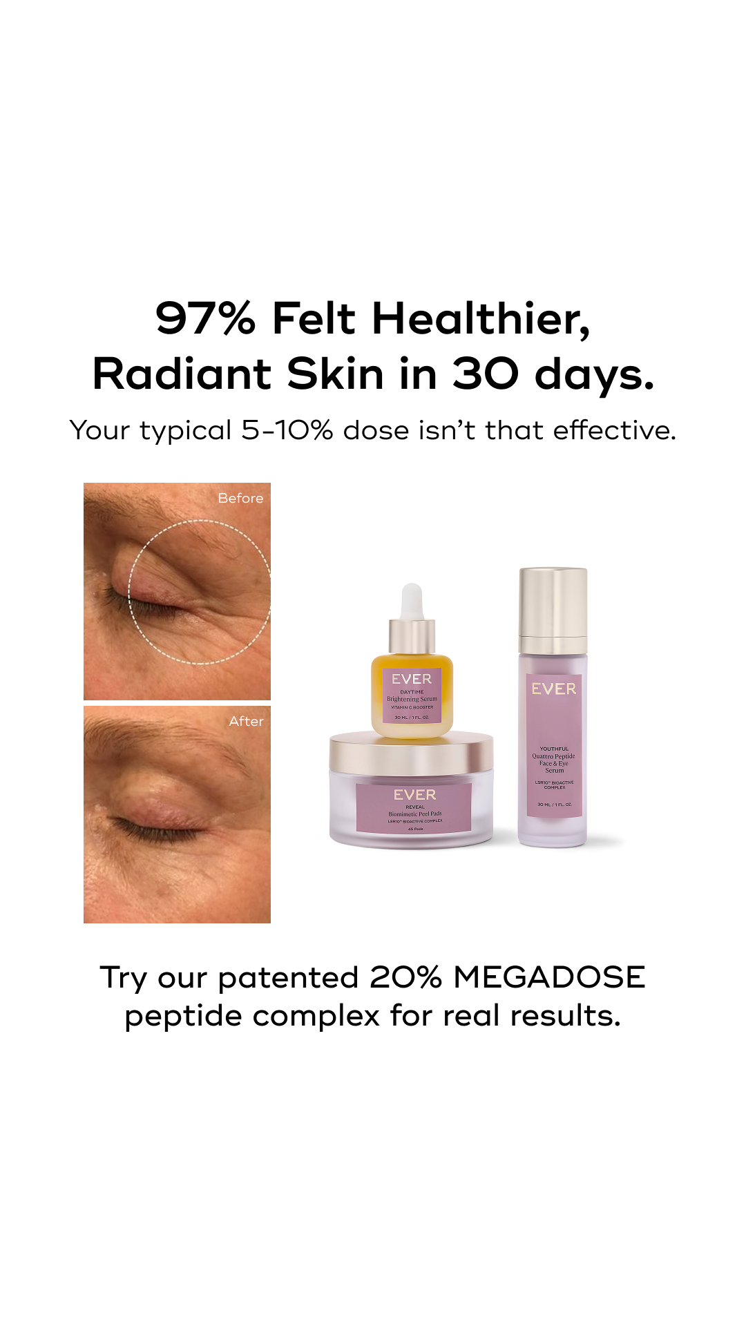 EVER Cleanical Skincare Facebook ad
