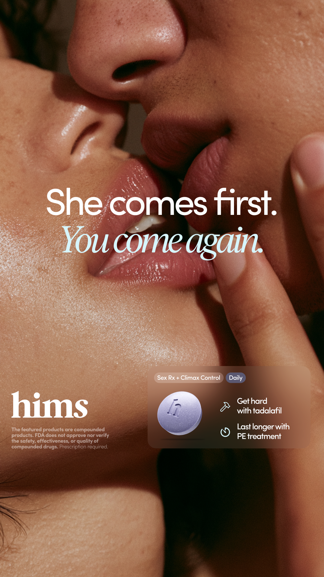 hims Facebook ad: Get Started Today
