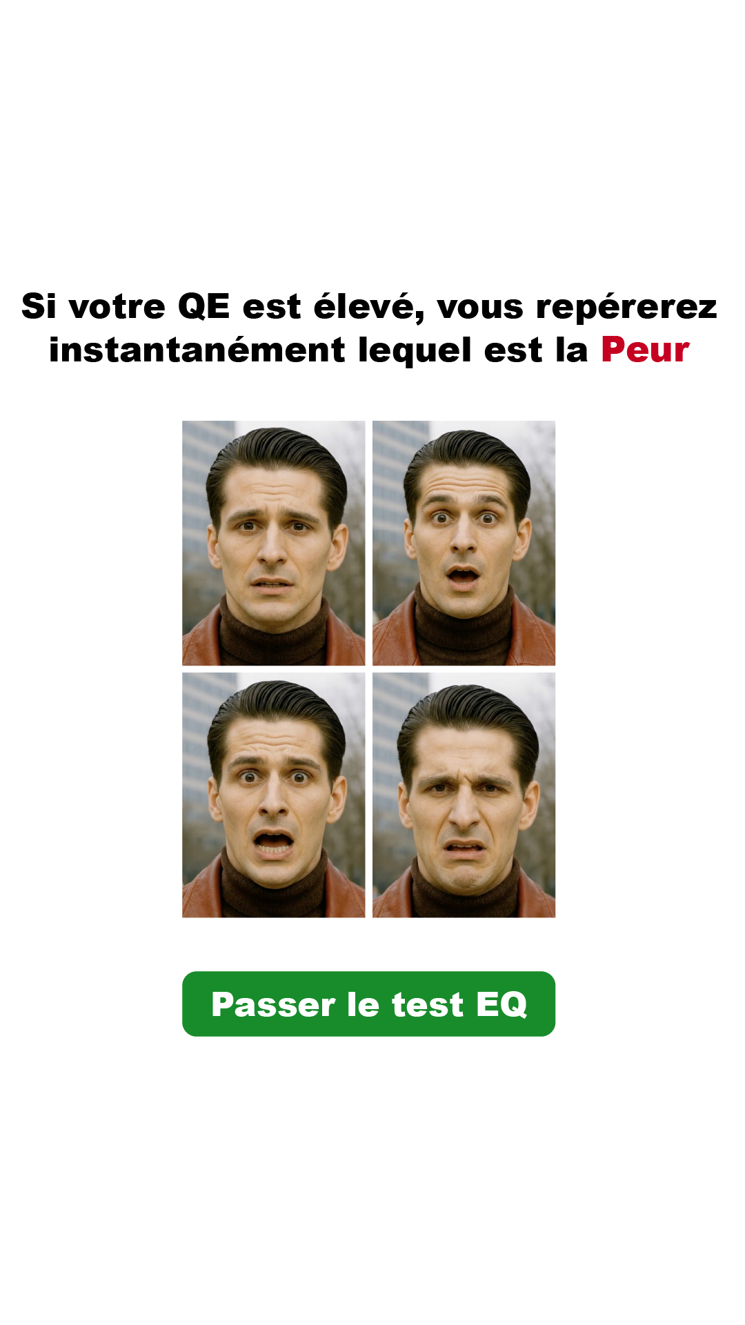 Personality Type Facebook ad