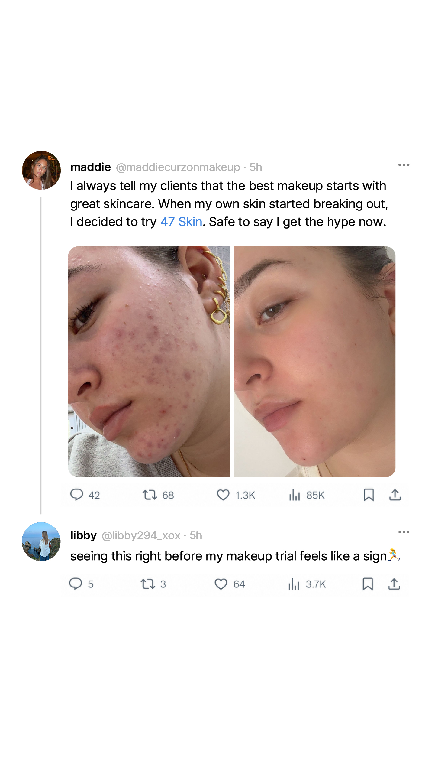maddiecurzonmakeup Facebook ad