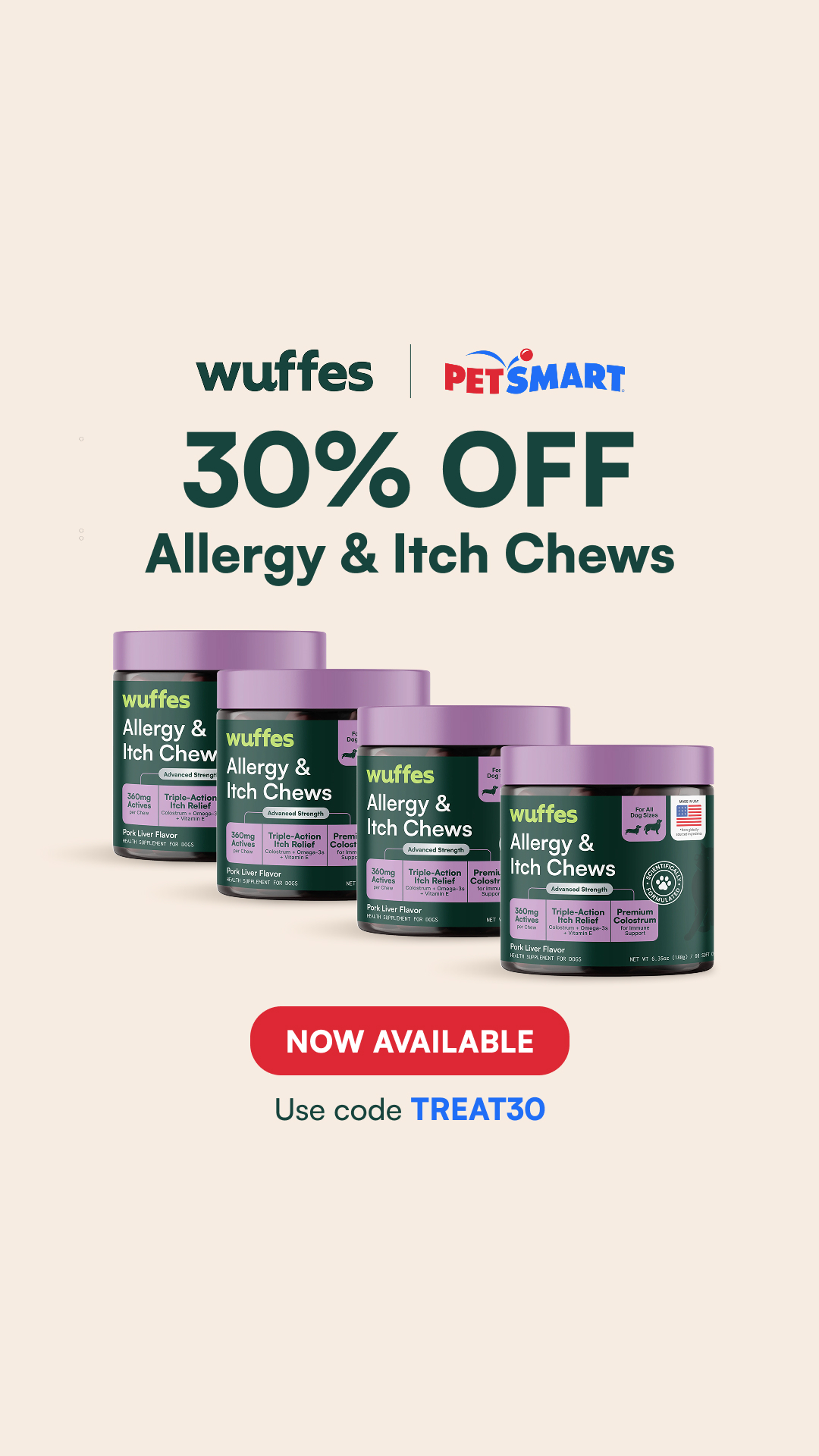 Wuffes Facebook ad