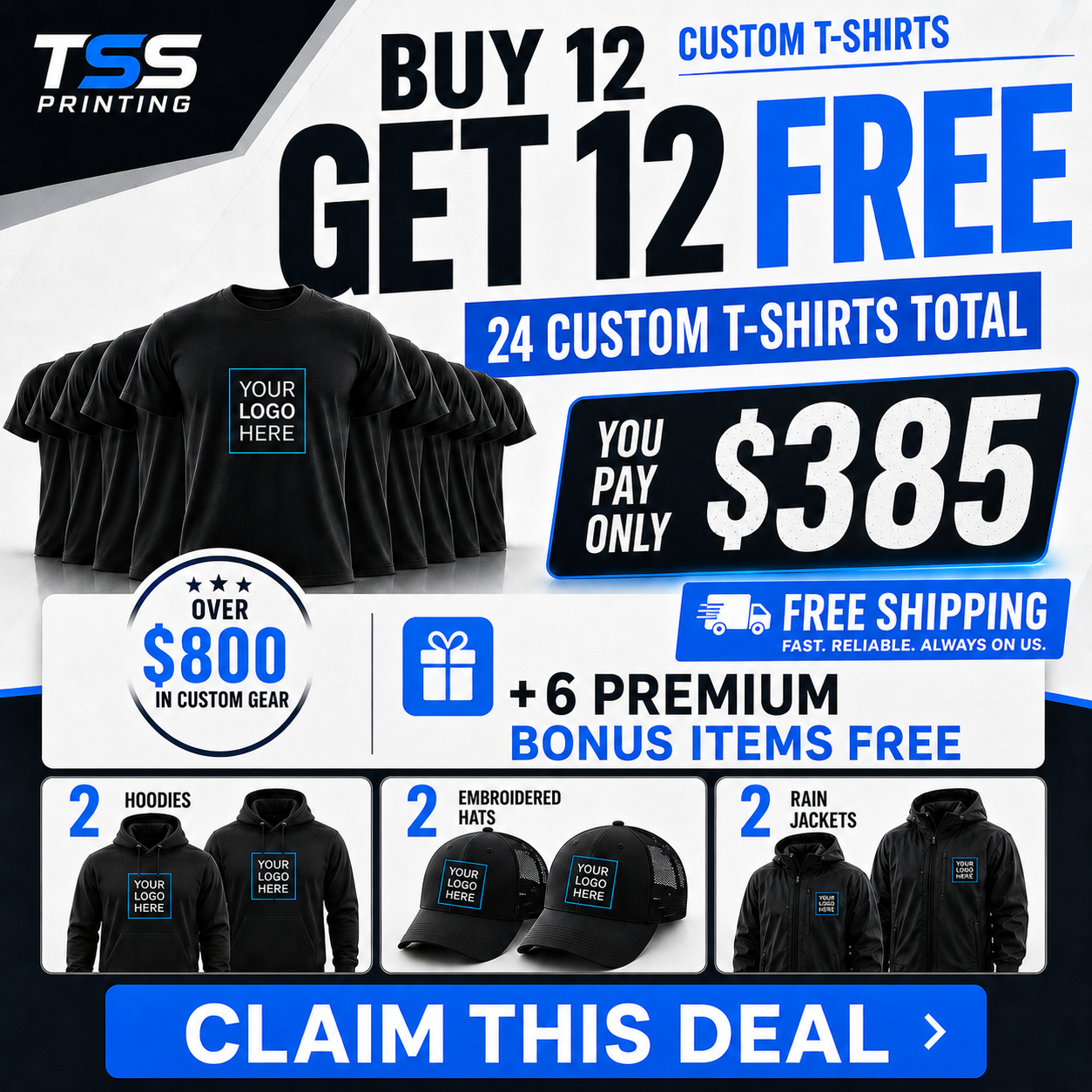 TSSCustomPrinting Facebook ad