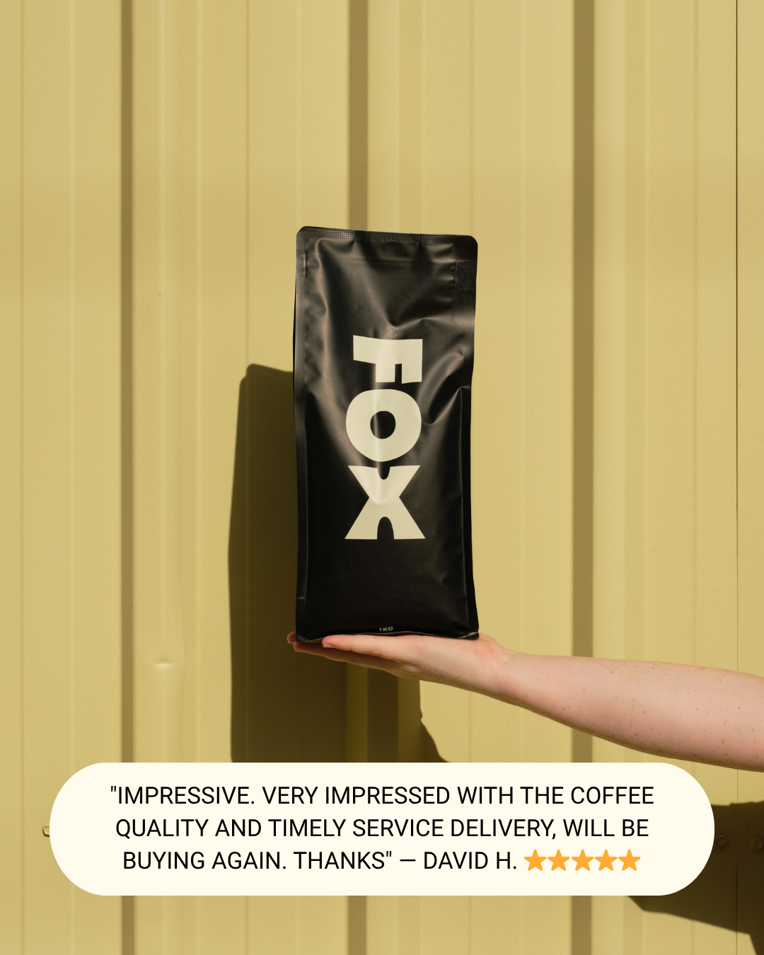 Fox Coffee Facebook ad