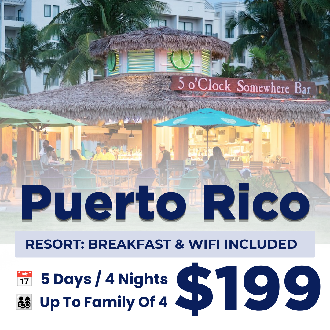 Vacation Deal Hub Facebook ad