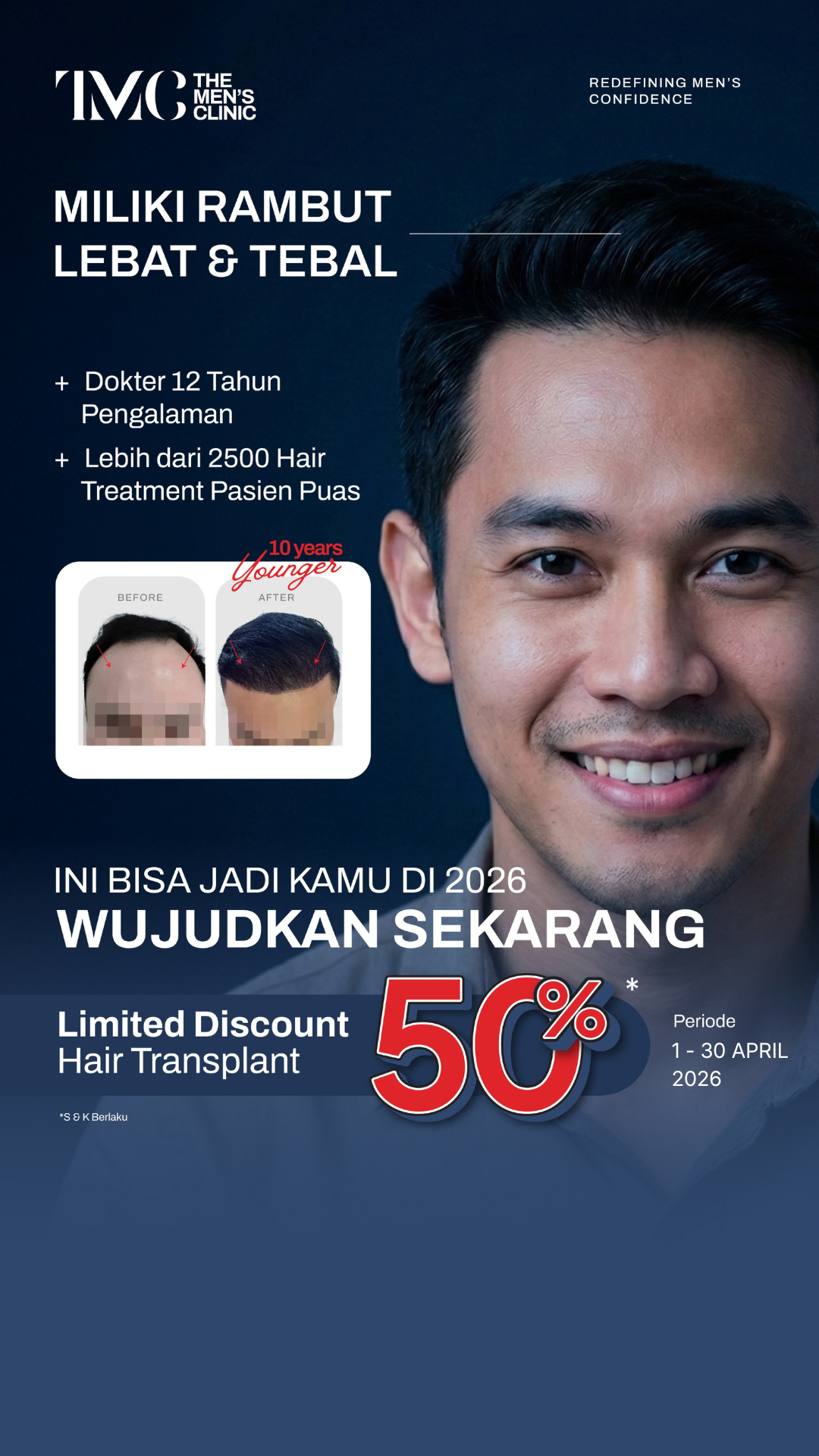 The Men's Clinic Facebook ad