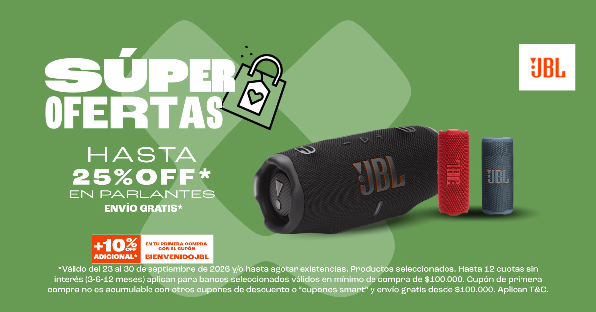 JBL Colombia Facebook ad: Envío gratis