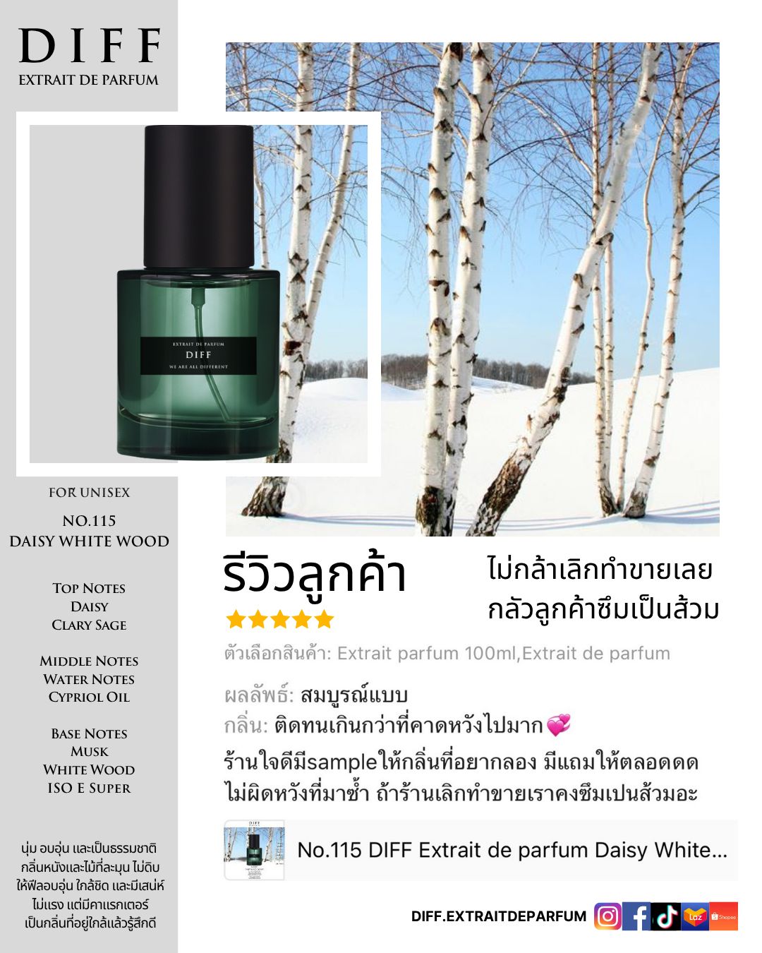 Diff: Extrait de parfum Facebook ad: ลองเหอะ อยากให้ลองจริงๆ คนทำตั้งใจทำมากกกกกก…
