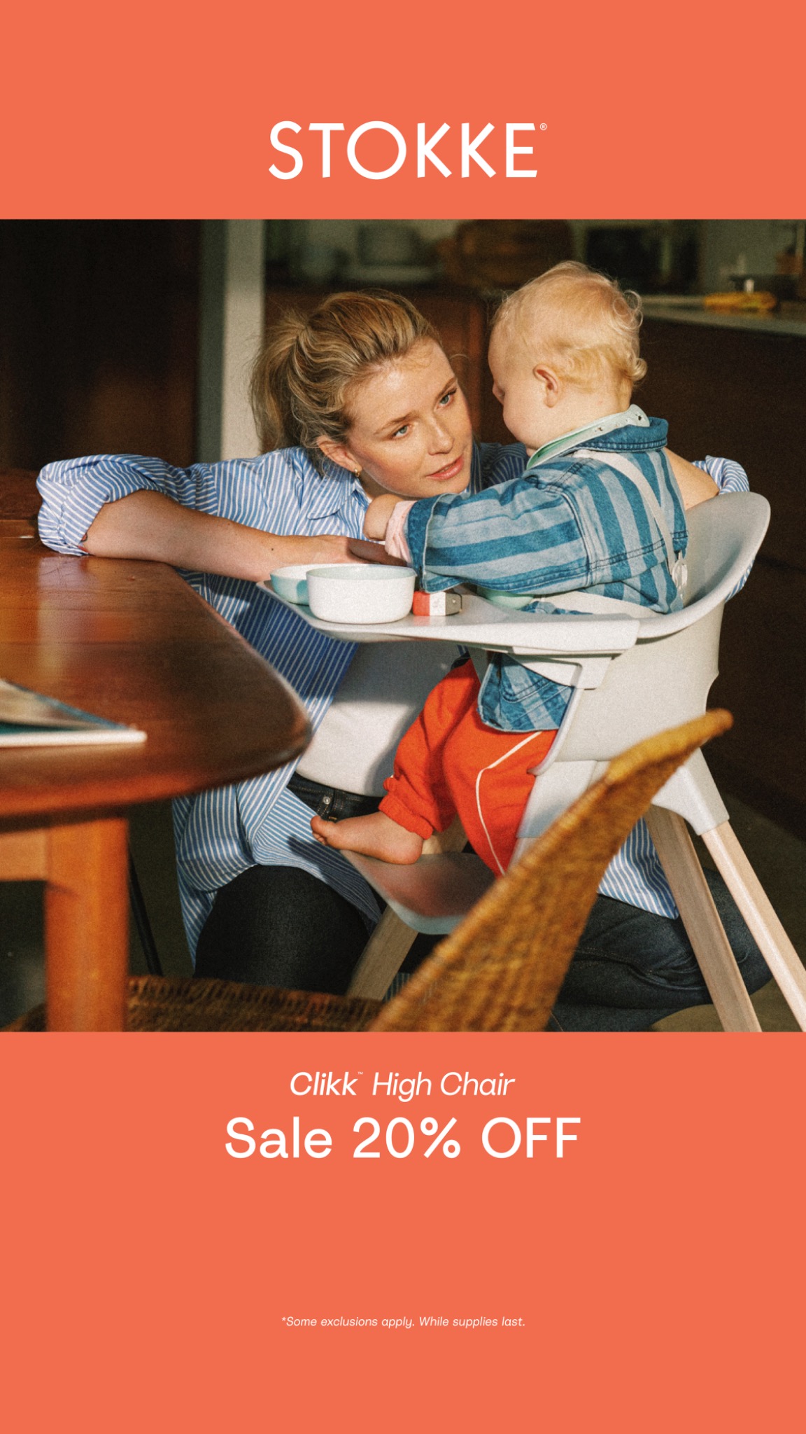 Stokke Facebook ad