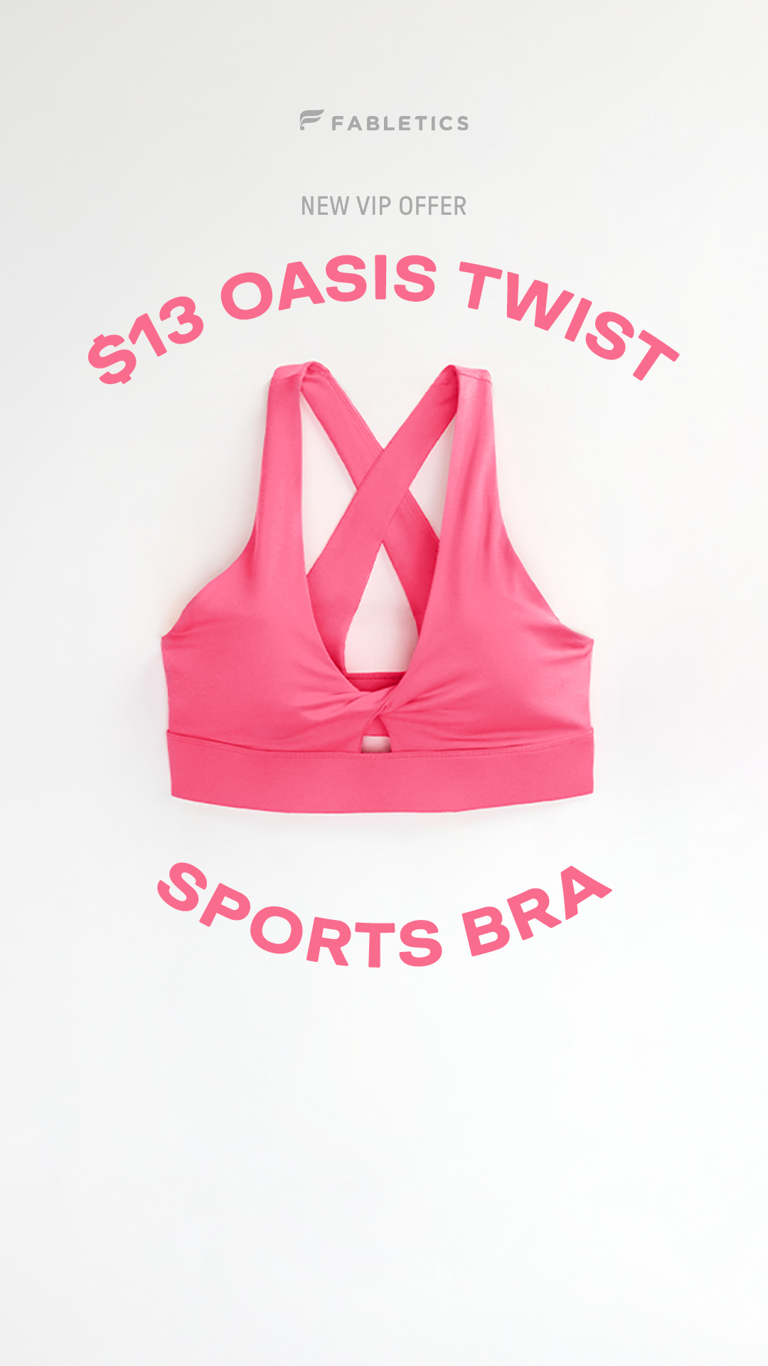 Fabletics Facebook ad