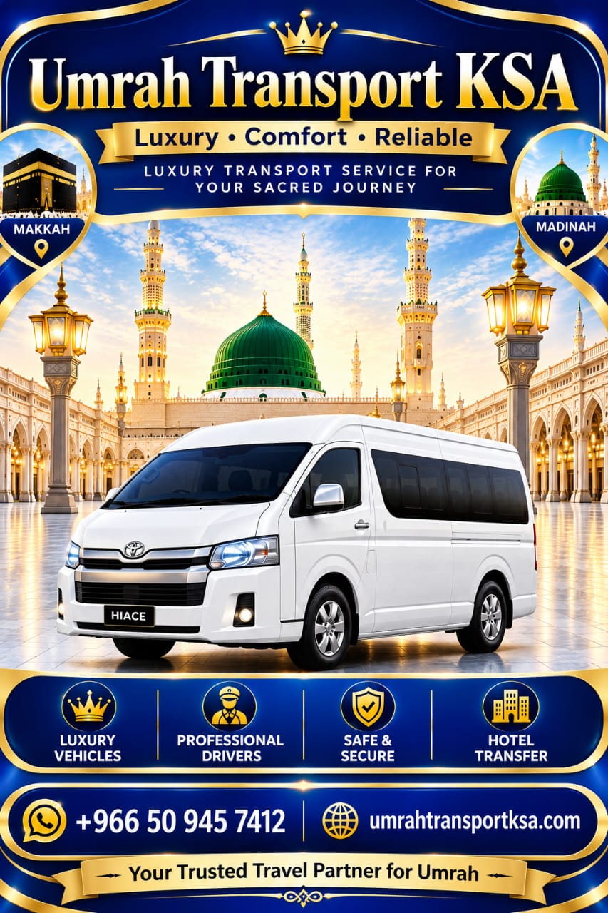 Umrah Transport KSA Facebook ad