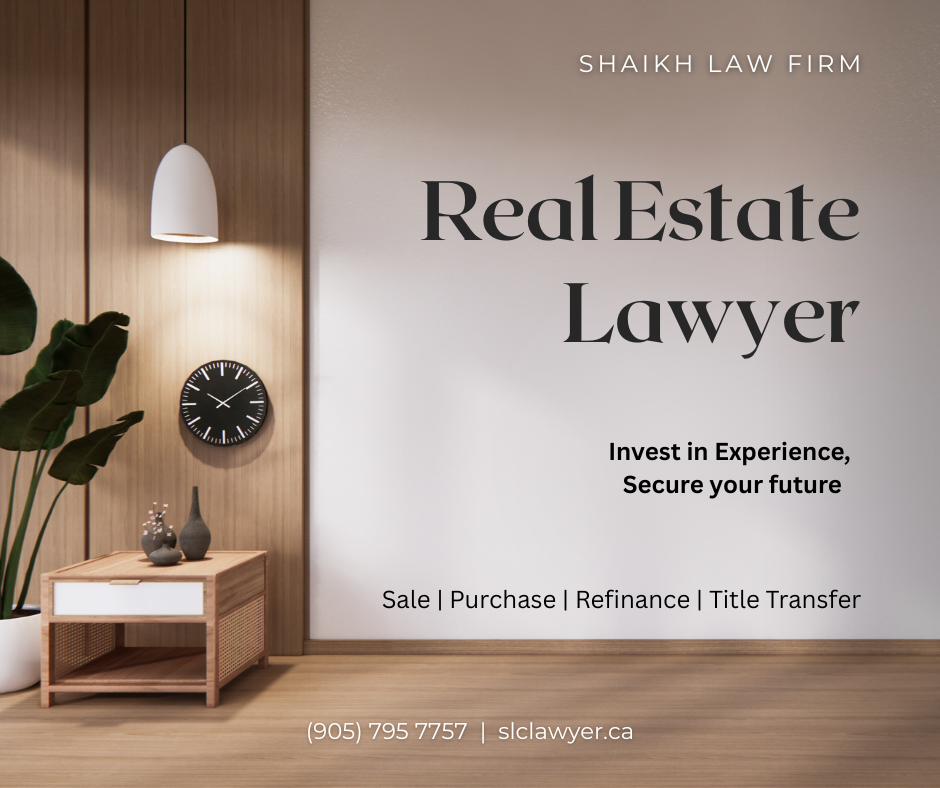 Shaikh Law Firm Facebook ad: Real Estate Lawyer