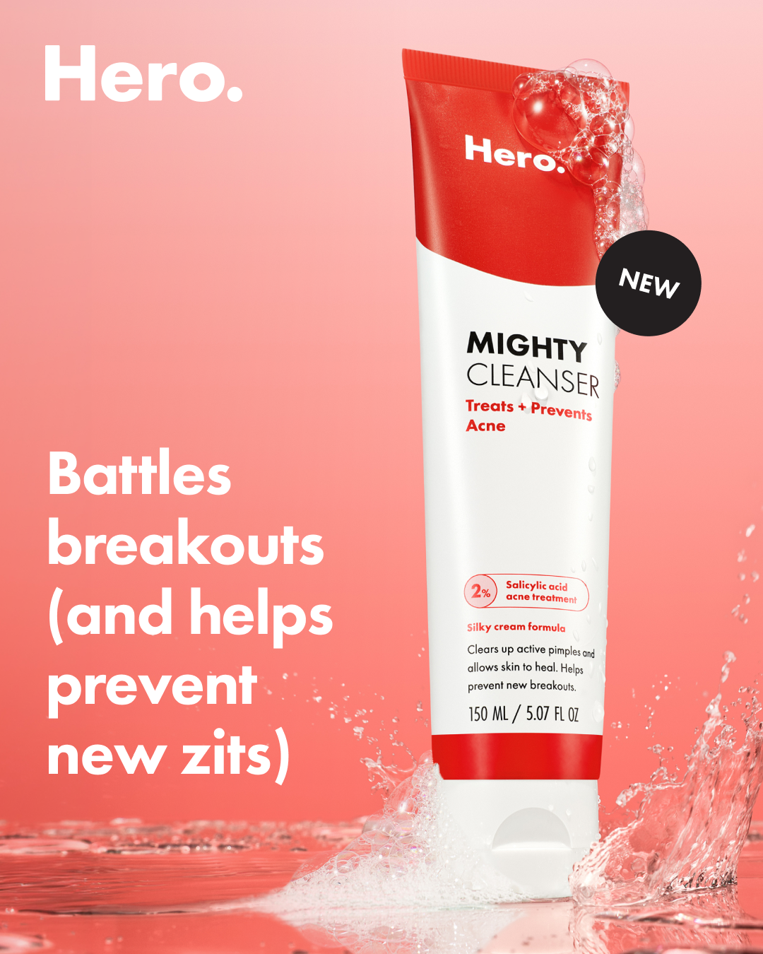Hero Cosmetics Facebook ad from Sep 11, 2026