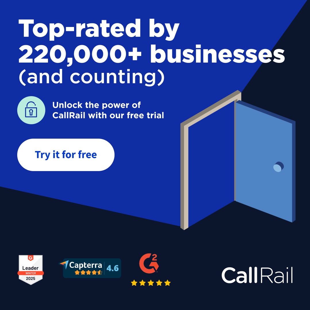 CallRail Facebook ad