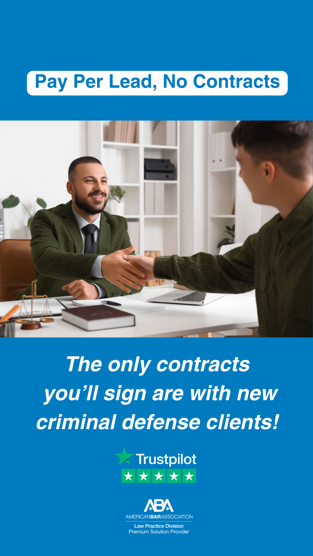 4LegalLeads.com: Leads for Law Firms & Selling Legal Plans Facebook ad