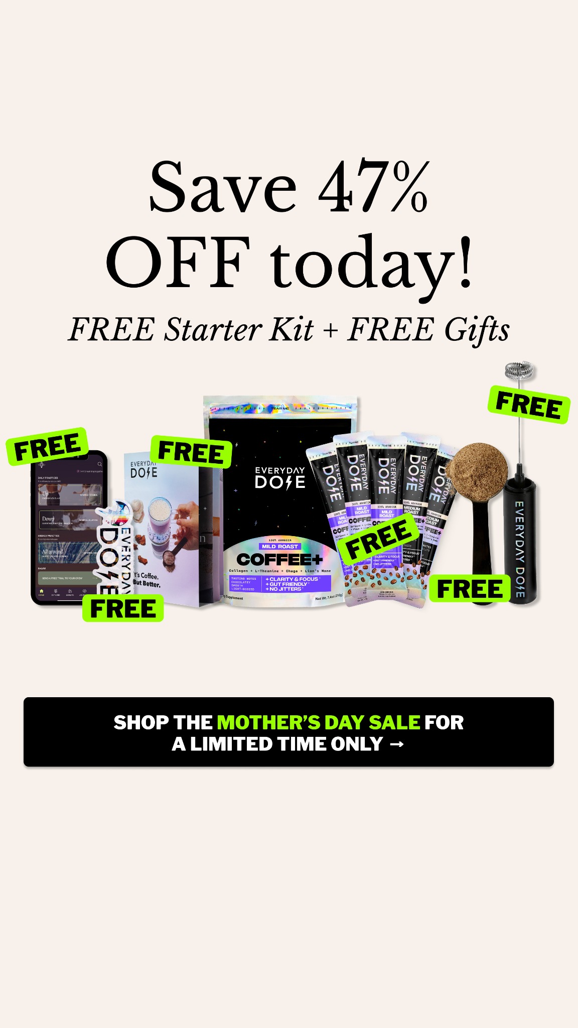 Everyday Dose Facebook ad