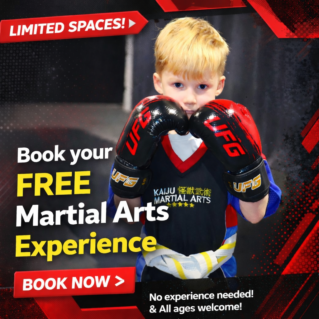 Kaiju Martial Arts Facebook ad
