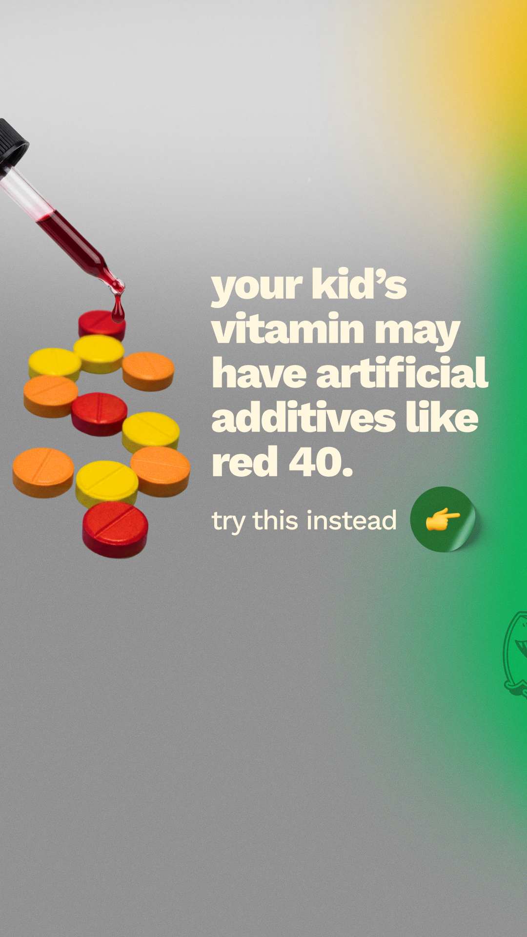 Grüns Kids Facebook ad