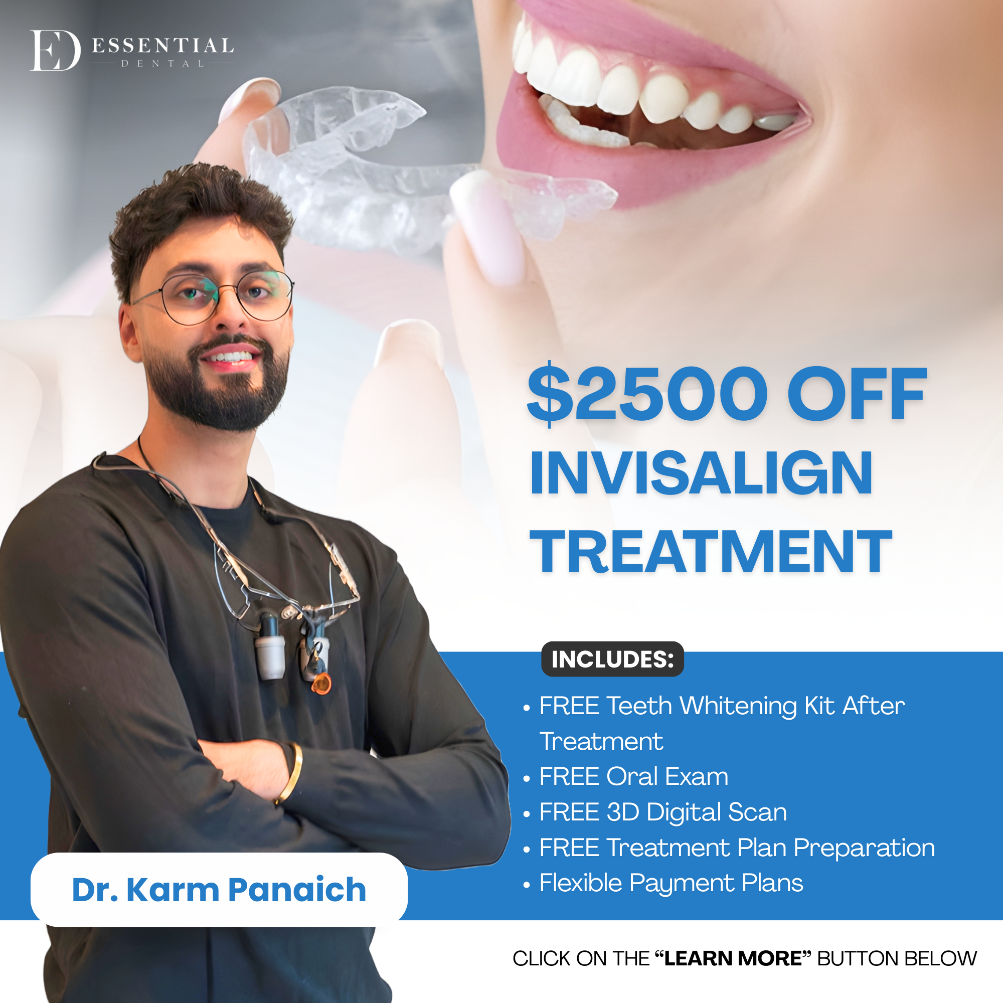Essential Dental Group Facebook ad